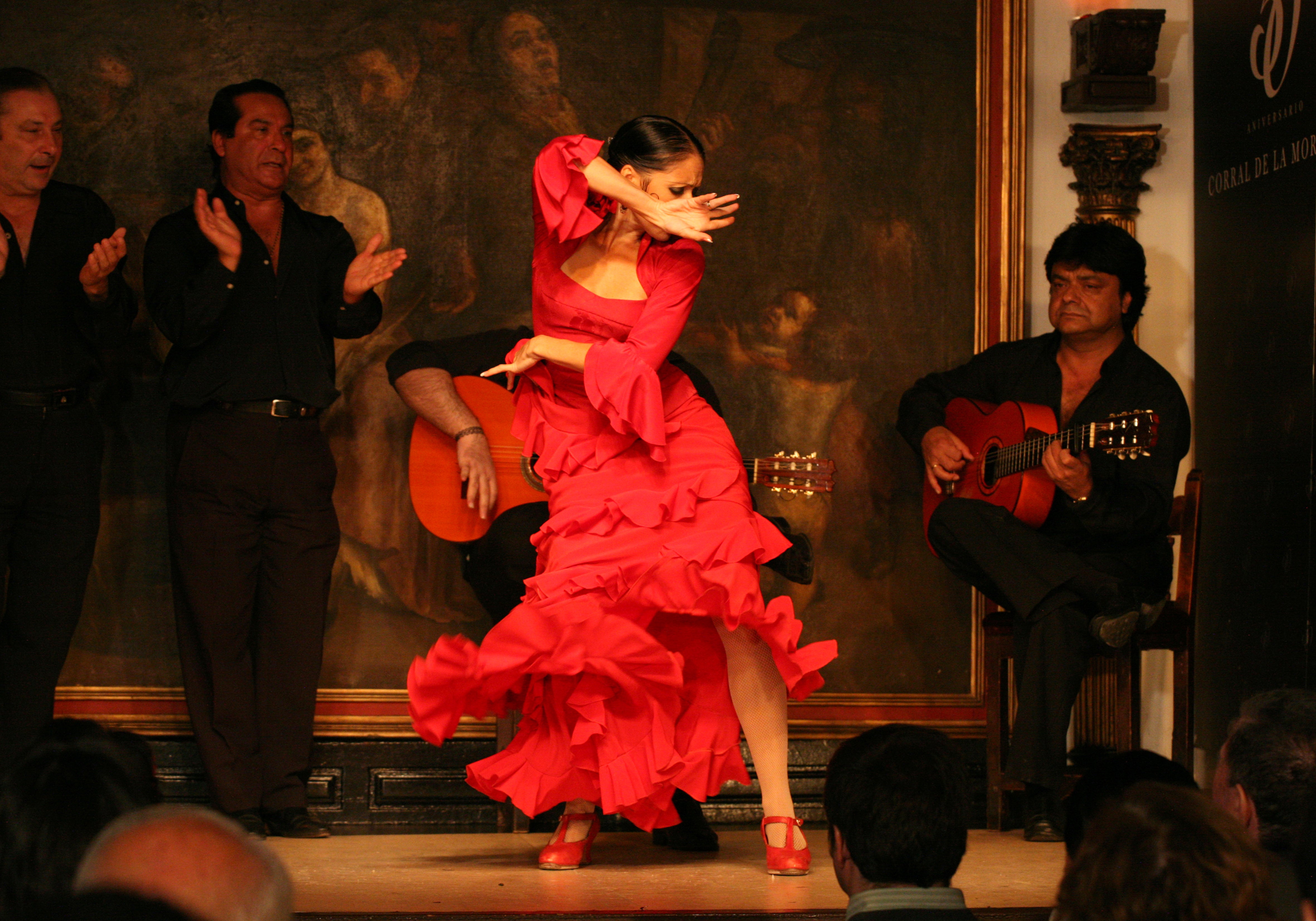 Flamenco artists at Corral de la Moreria