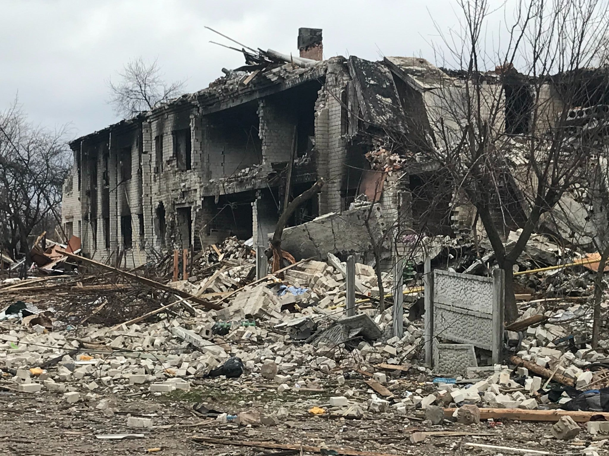 Chernihiv has faced weeks of constant shelling