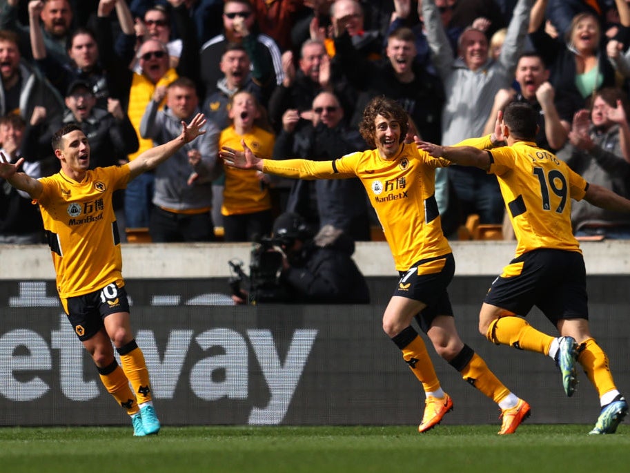 Wolves beat local rivals Aston Villa last weekend