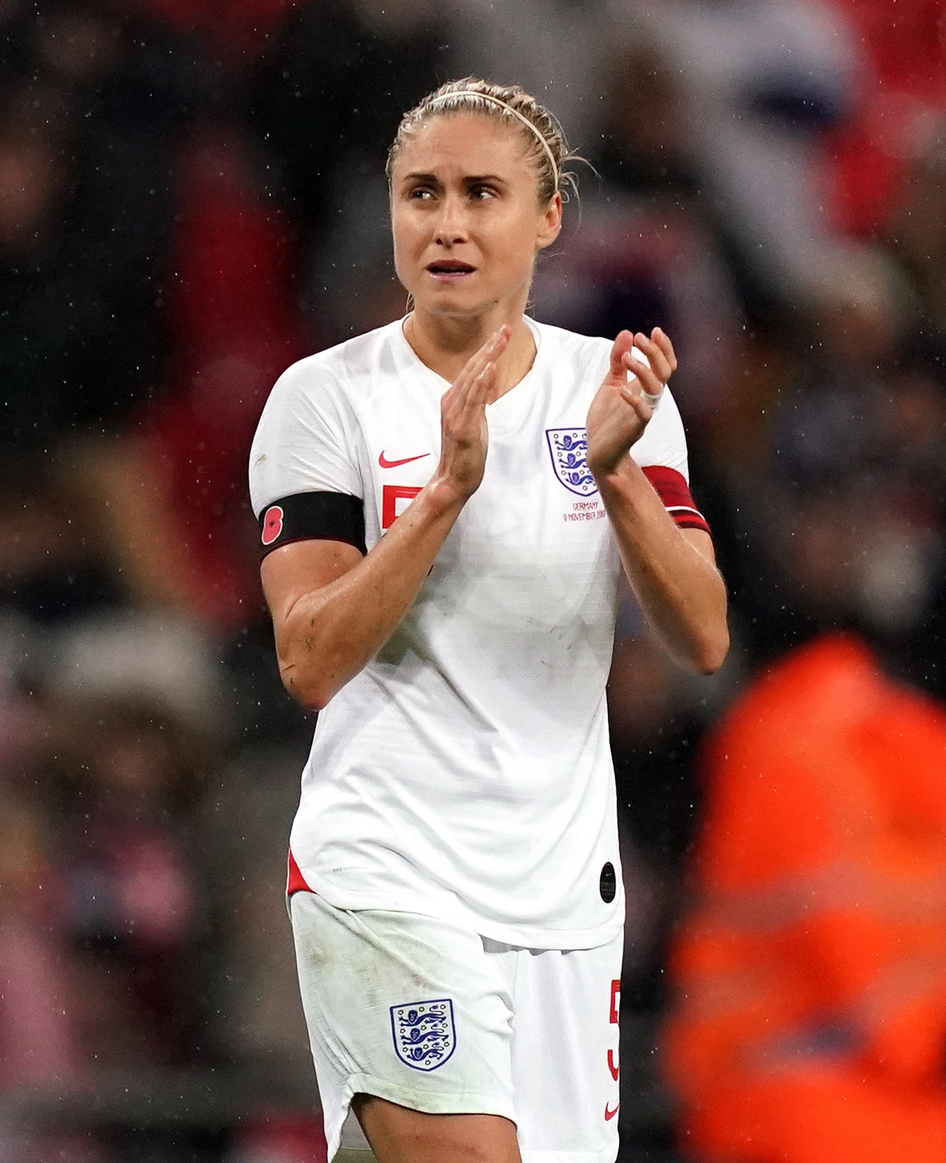 Steph Houghton had captained England since 2014 (John Walton/PA).