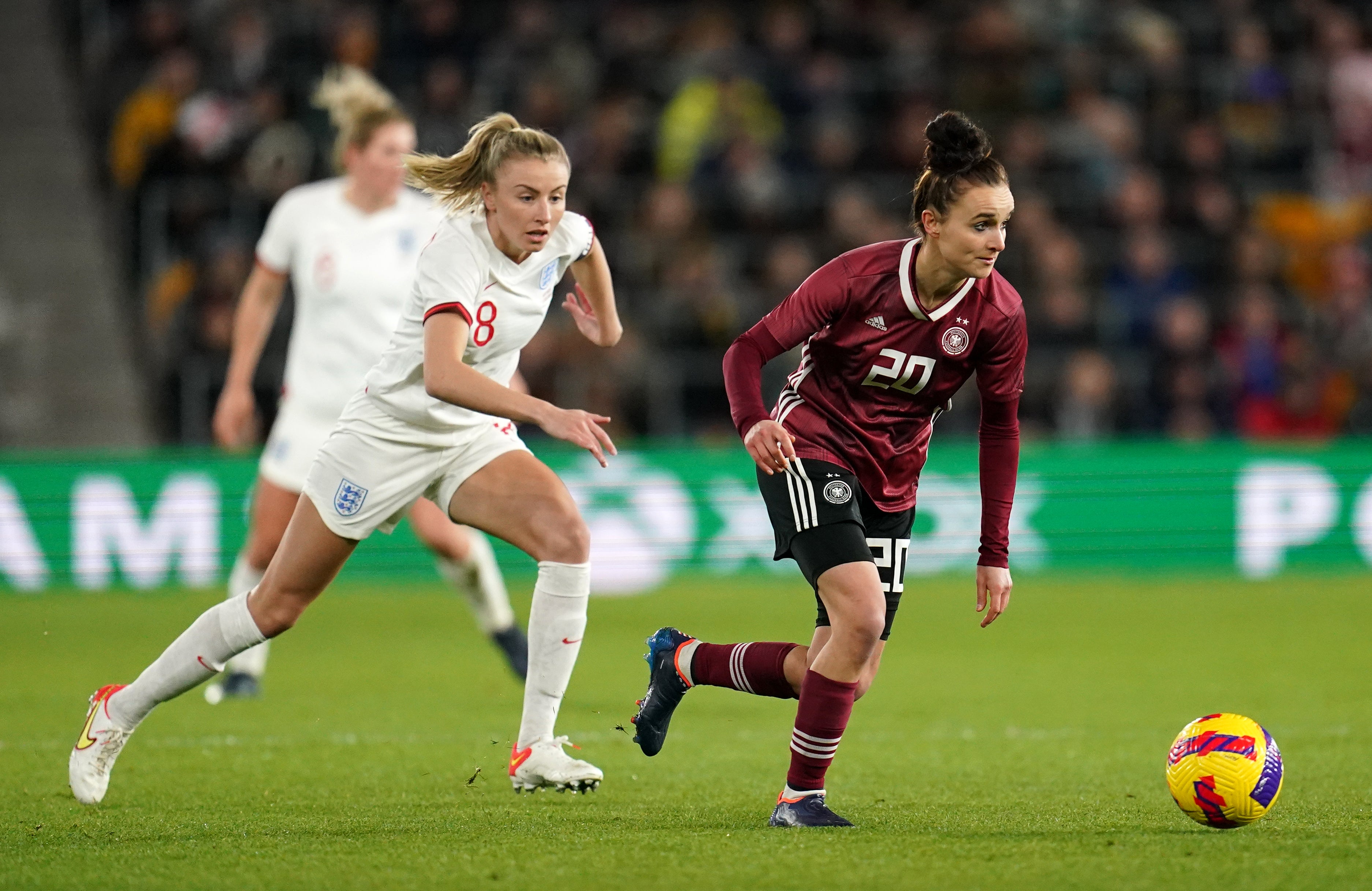 Williamson (left) will not feature against North Macedonia due to concussion protocol (Nick Potts/PA).