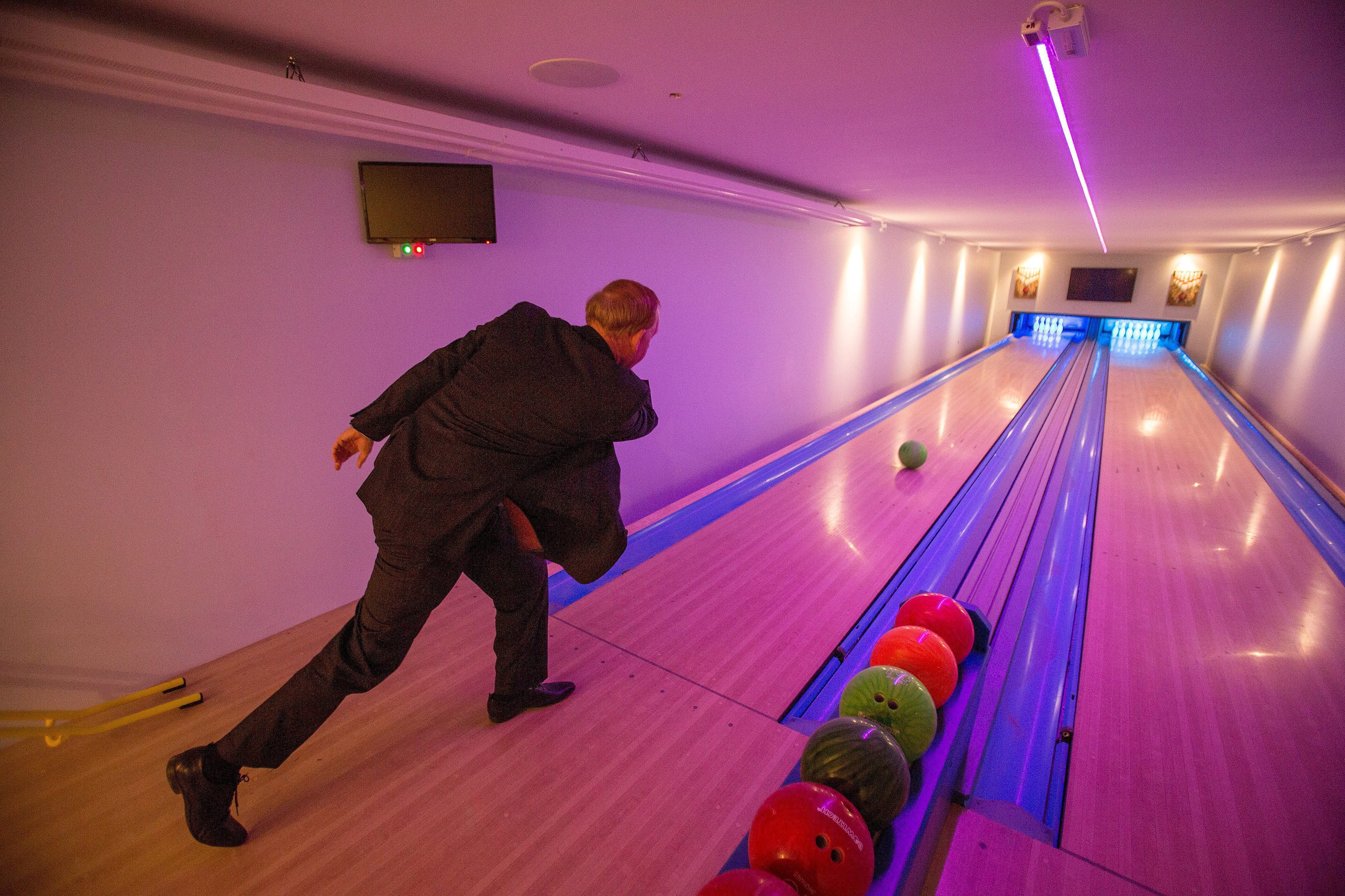 The leisure complex has a bowling alley, casino and a cinema