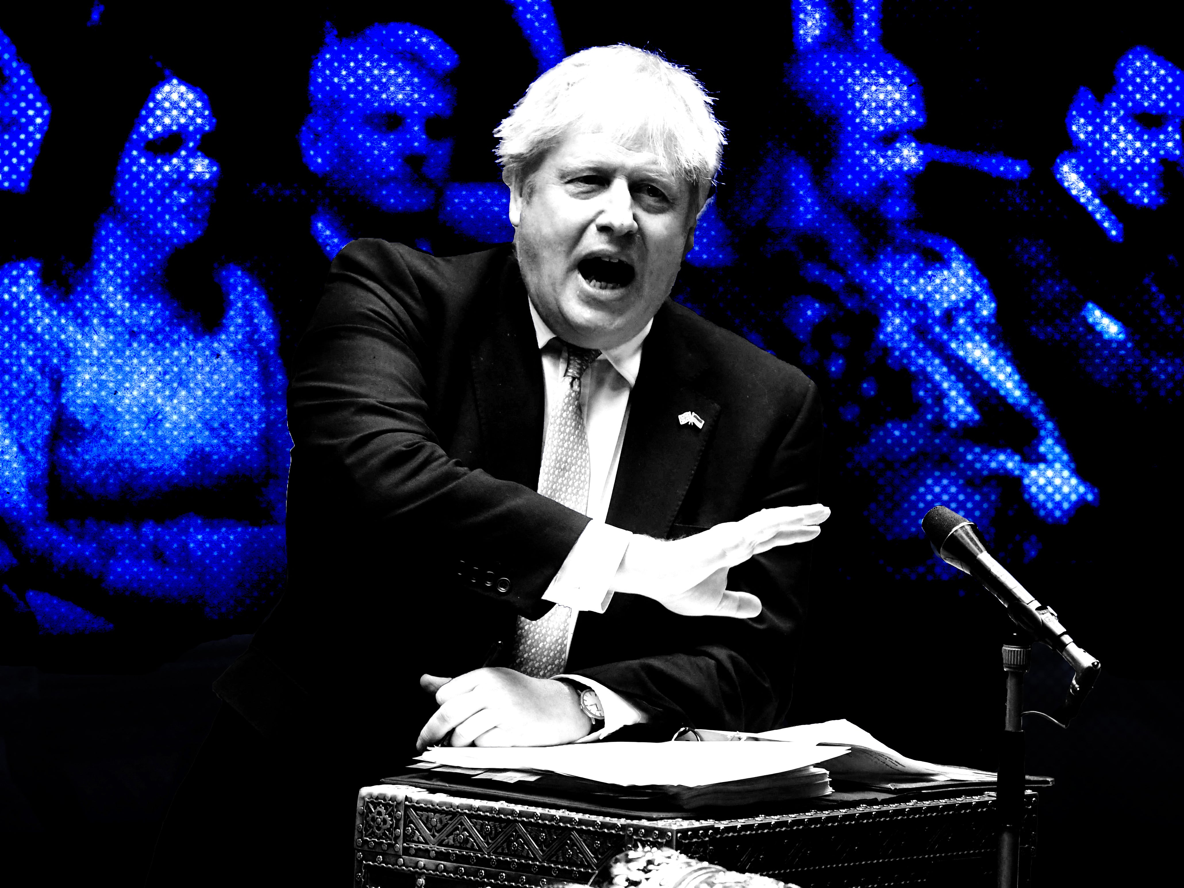 Misleading the country: Boris Johnson and ministers have made dozens of false statements to parliament