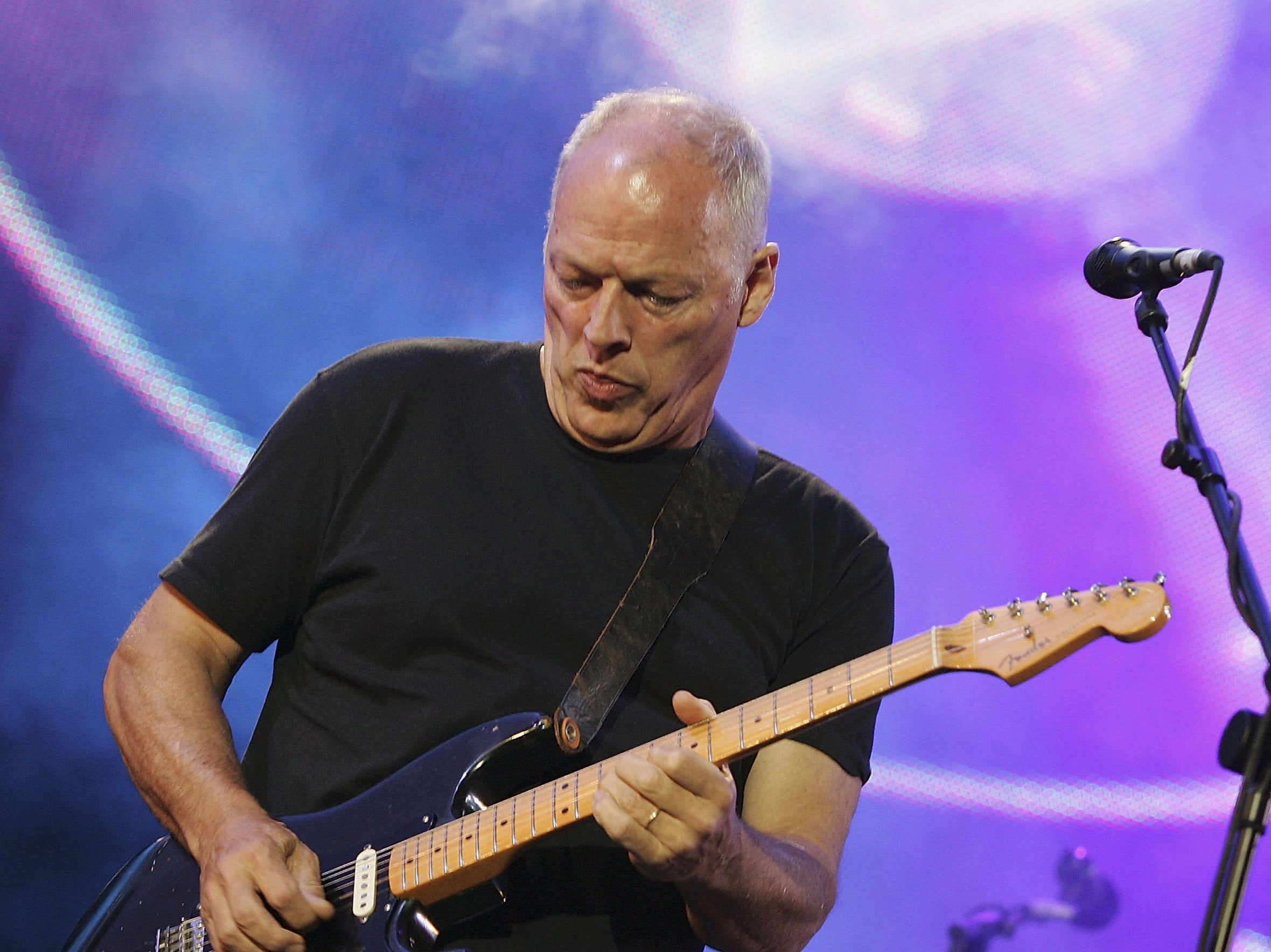 Dave Gilmour of the band Pink Floyd