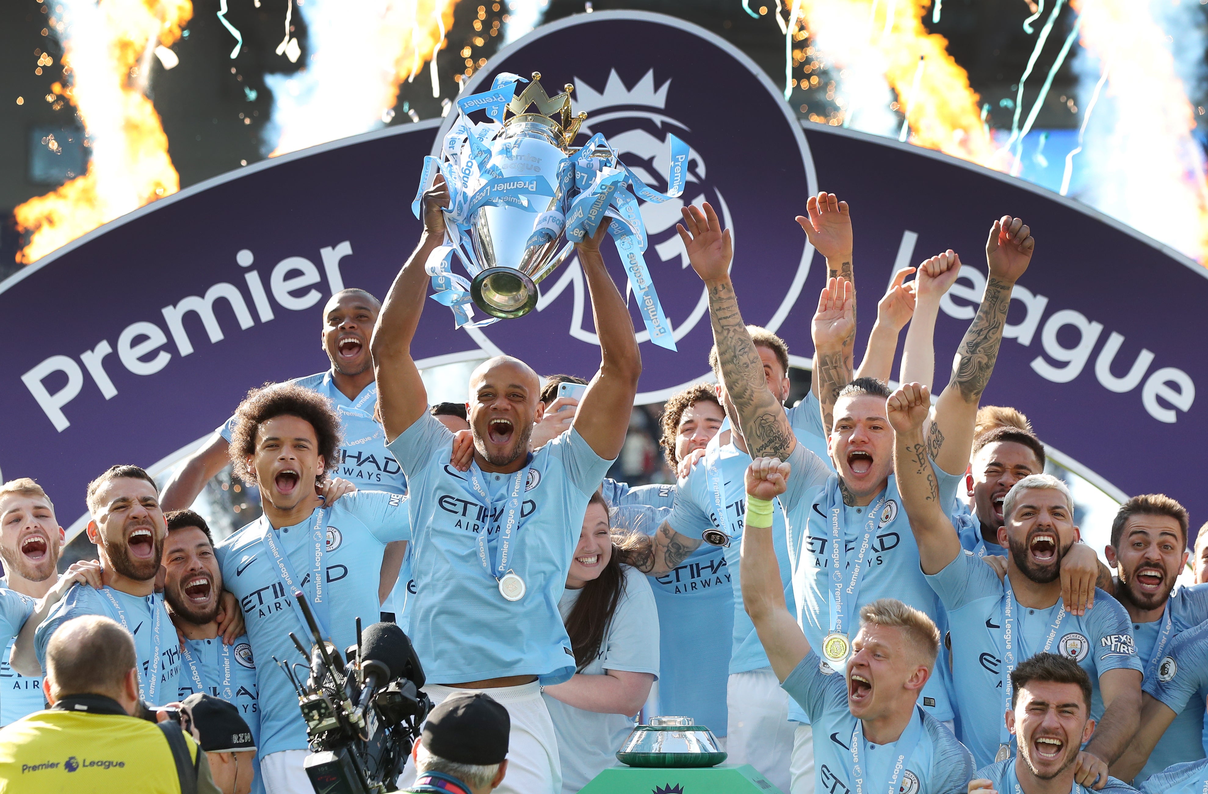 Manchester City came out on top in 2018-19’s epic Premier League title battle with Liverpool (Nick Potts/PA)