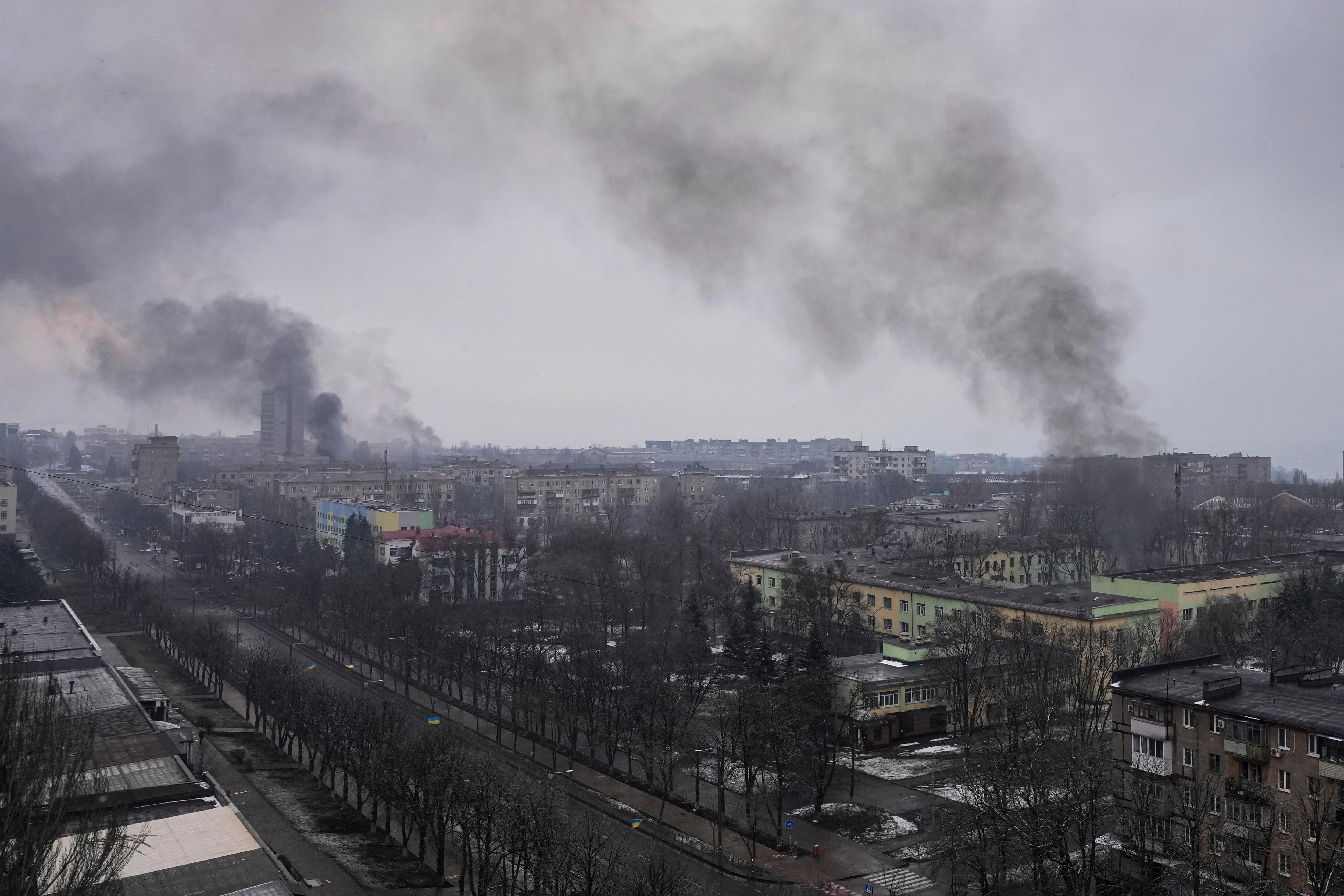 Attacks on cities like Mariupol have led to millions fleeing Ukraine