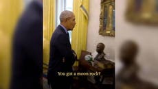 Barack Obama visits Joe Biden’s White House: ‘I like what you’ve done with the place’