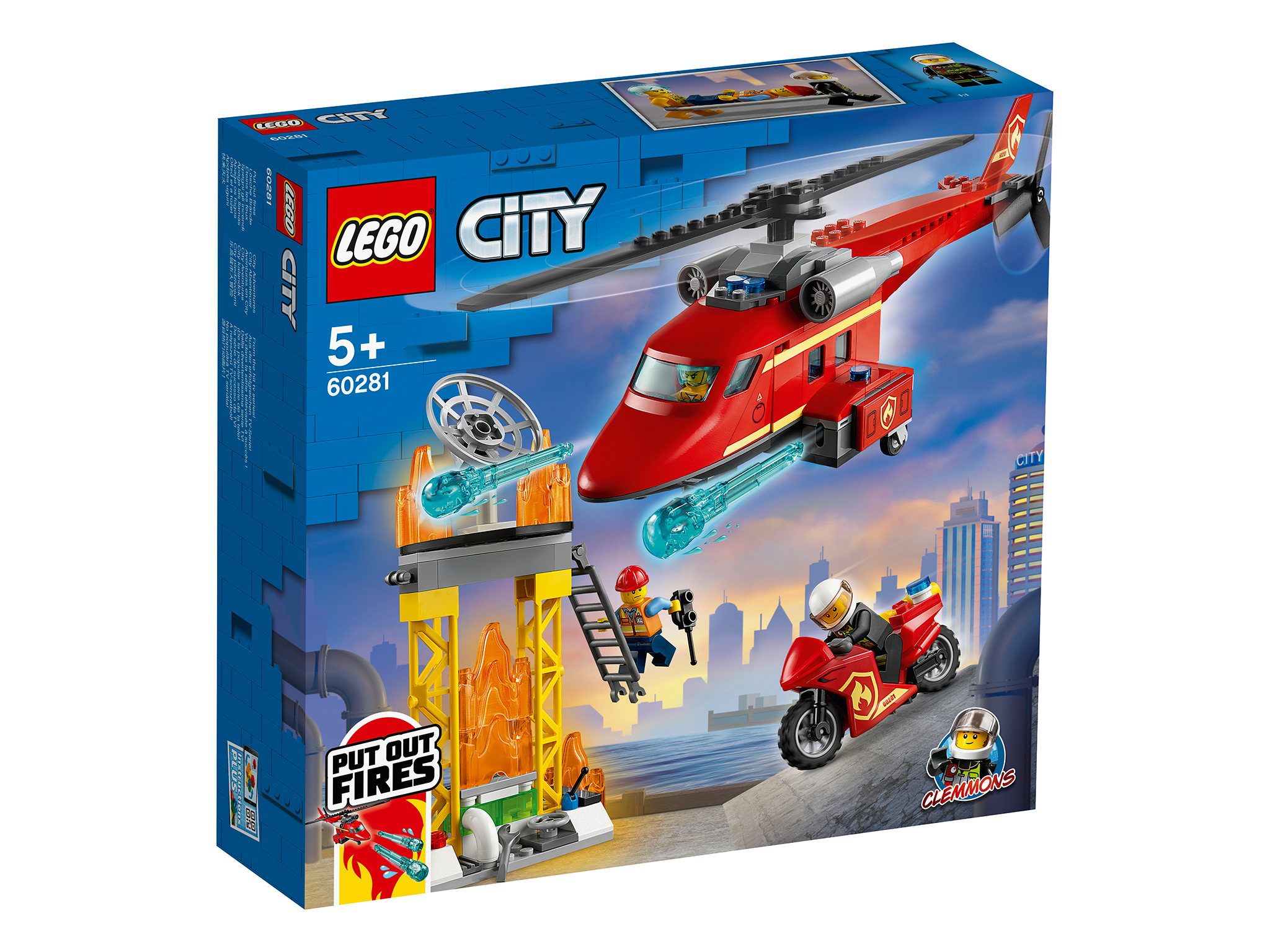 City fire rescue helicopter