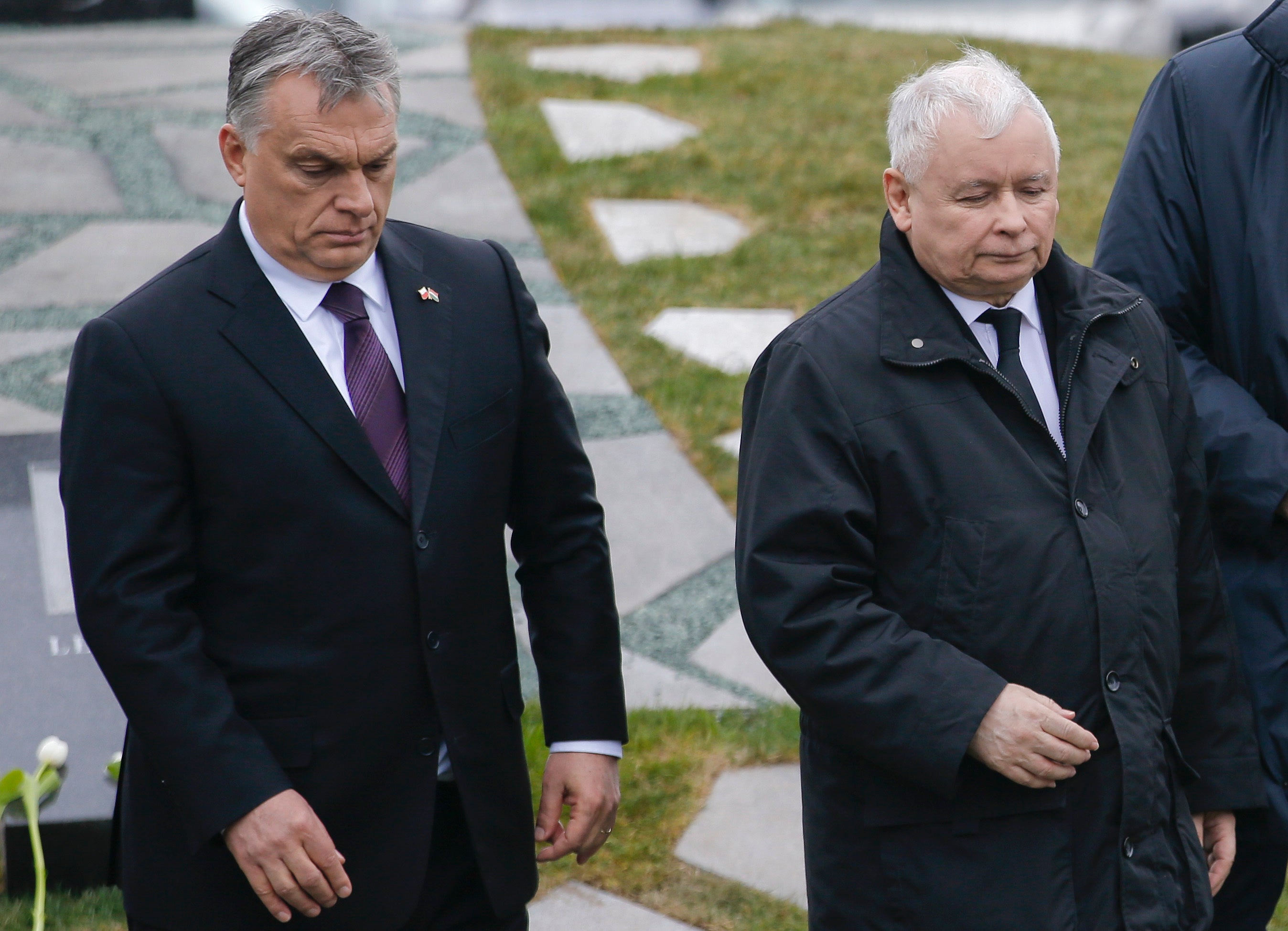Poland's Kaczynski unusually bashes right-wing ally Orban 