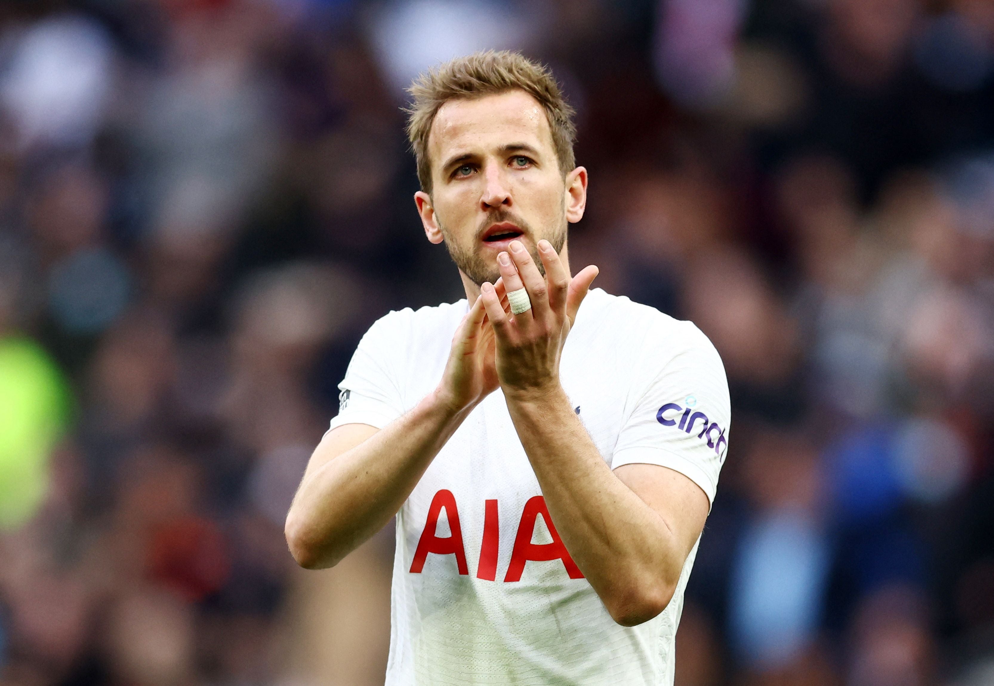 Kane has stayed at Tottenham after Manchester City’s interest