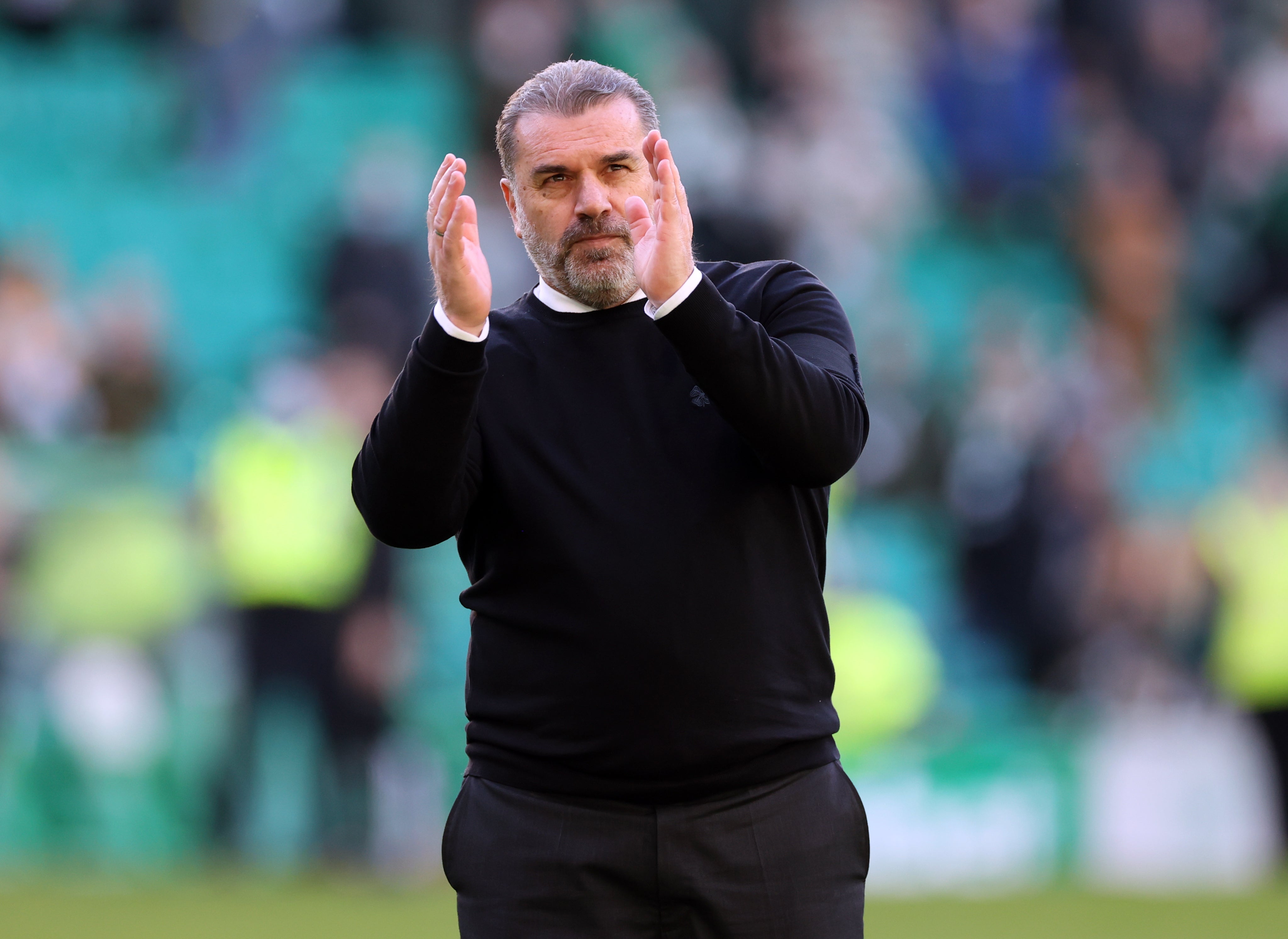 Celtic manager Ange Postecoglou insisted his side are focused on what they need to do (Steve Welsh/PA)