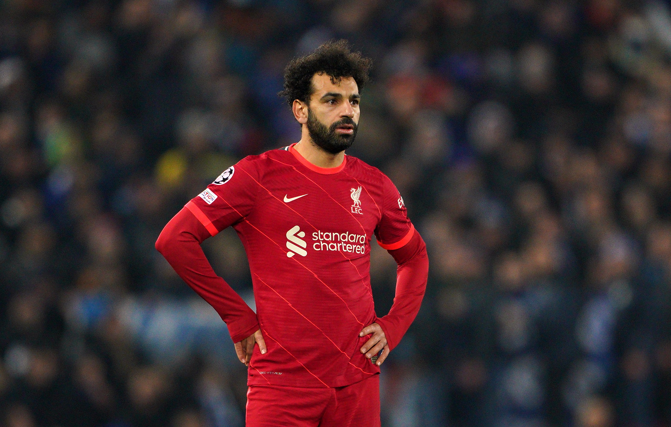 Mohamed Salah is still embroiled in contract talks with Liverpool