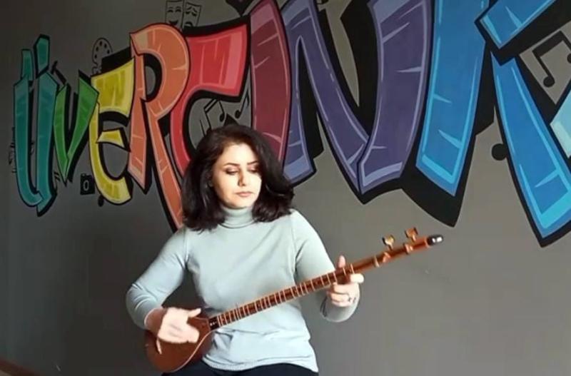 Iranian musician Karimpour, who came to Van six years ago, says that women’s voices are still taboo in her country