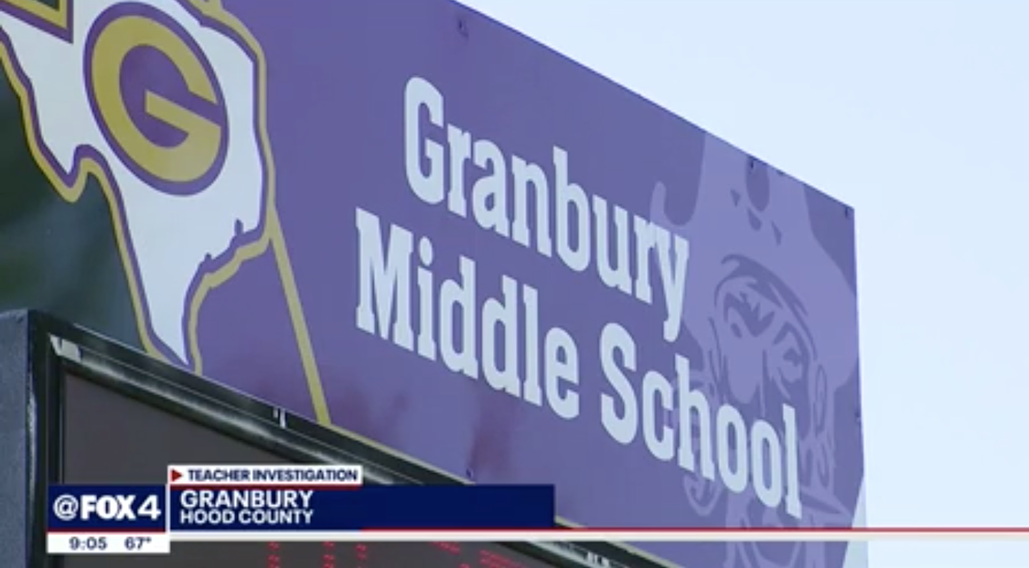 A teacher at Granbury Middle School in Granbury, Texas has resigned after a botched science experiment left a student with third-person burns, police say.