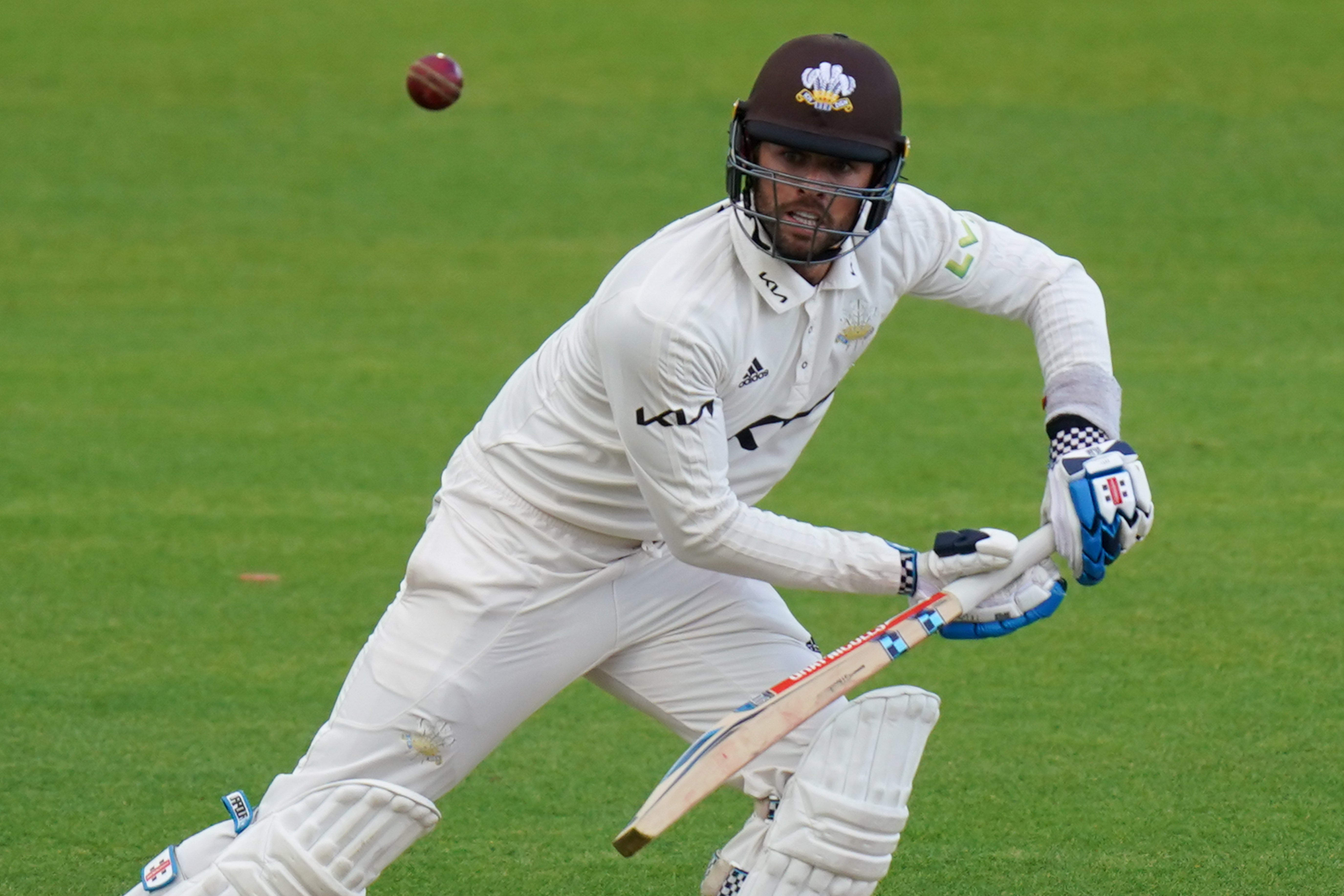 Ben Foakes hit an unbeaten 132 for Surrey at Edgbaston (Jacob King/PA)