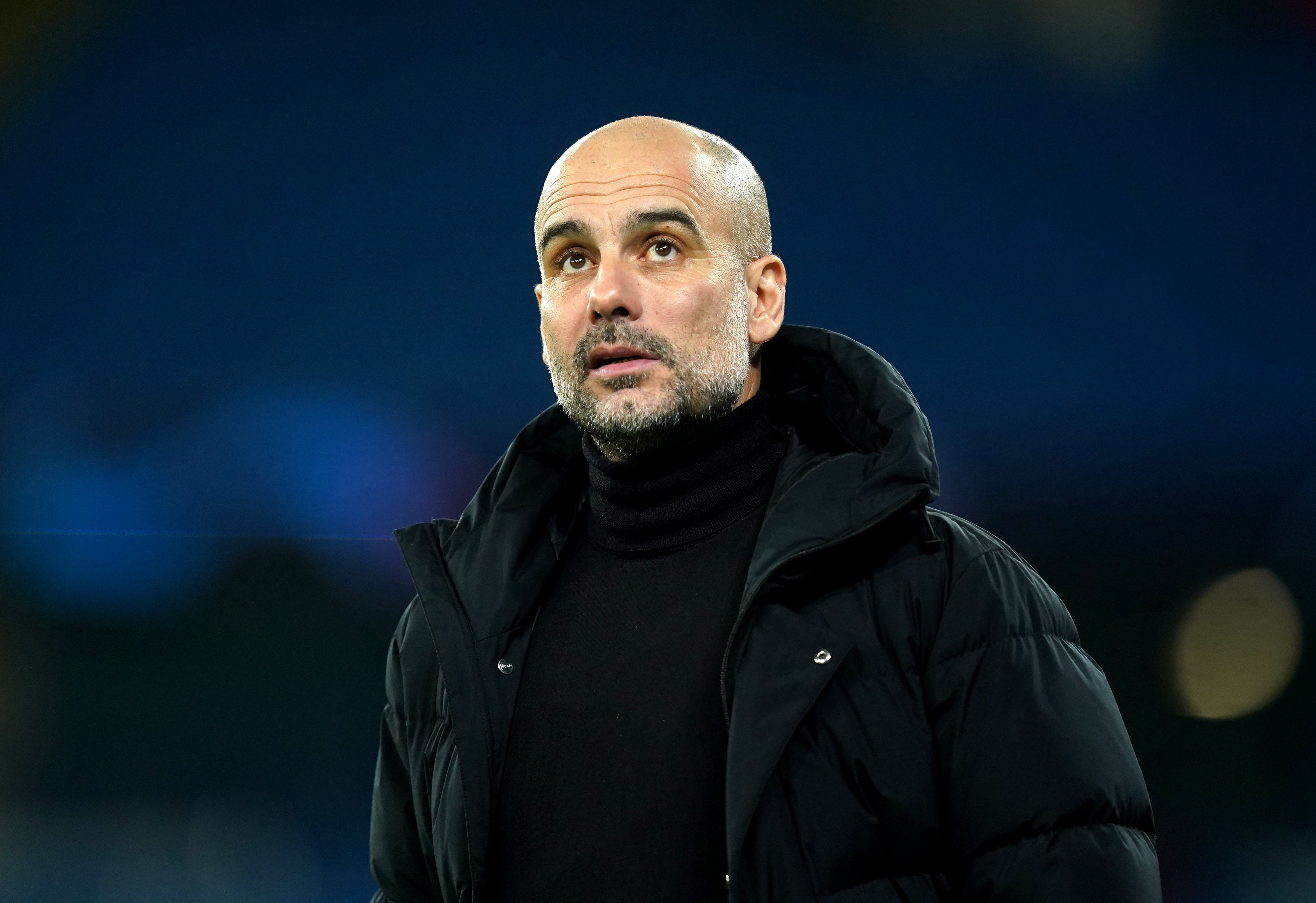 Pep Guardiola says he is ‘so happy’ at Manchester City (Mike Egerton/PA)