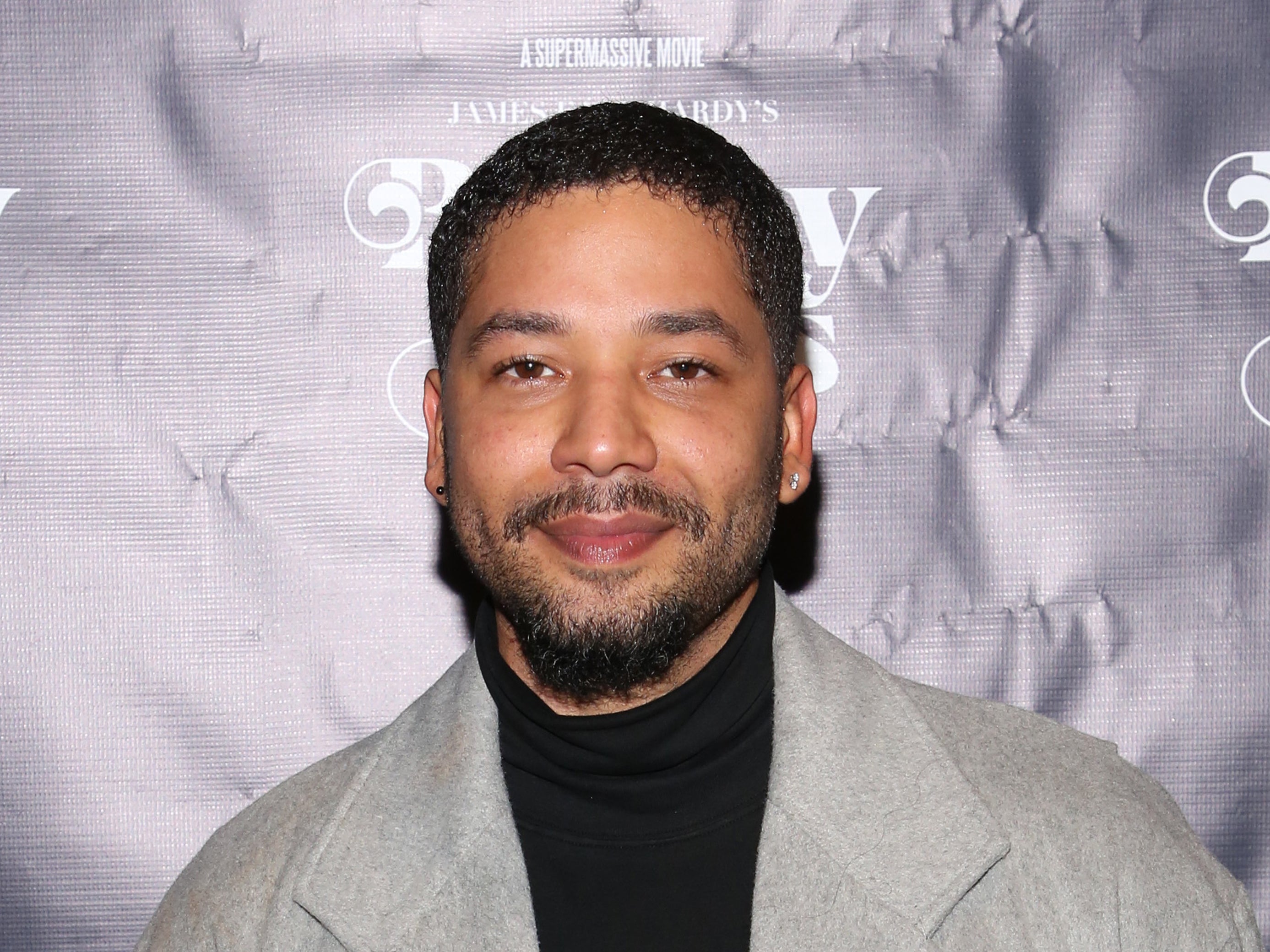 Jussie Smollett pictured in November 2021