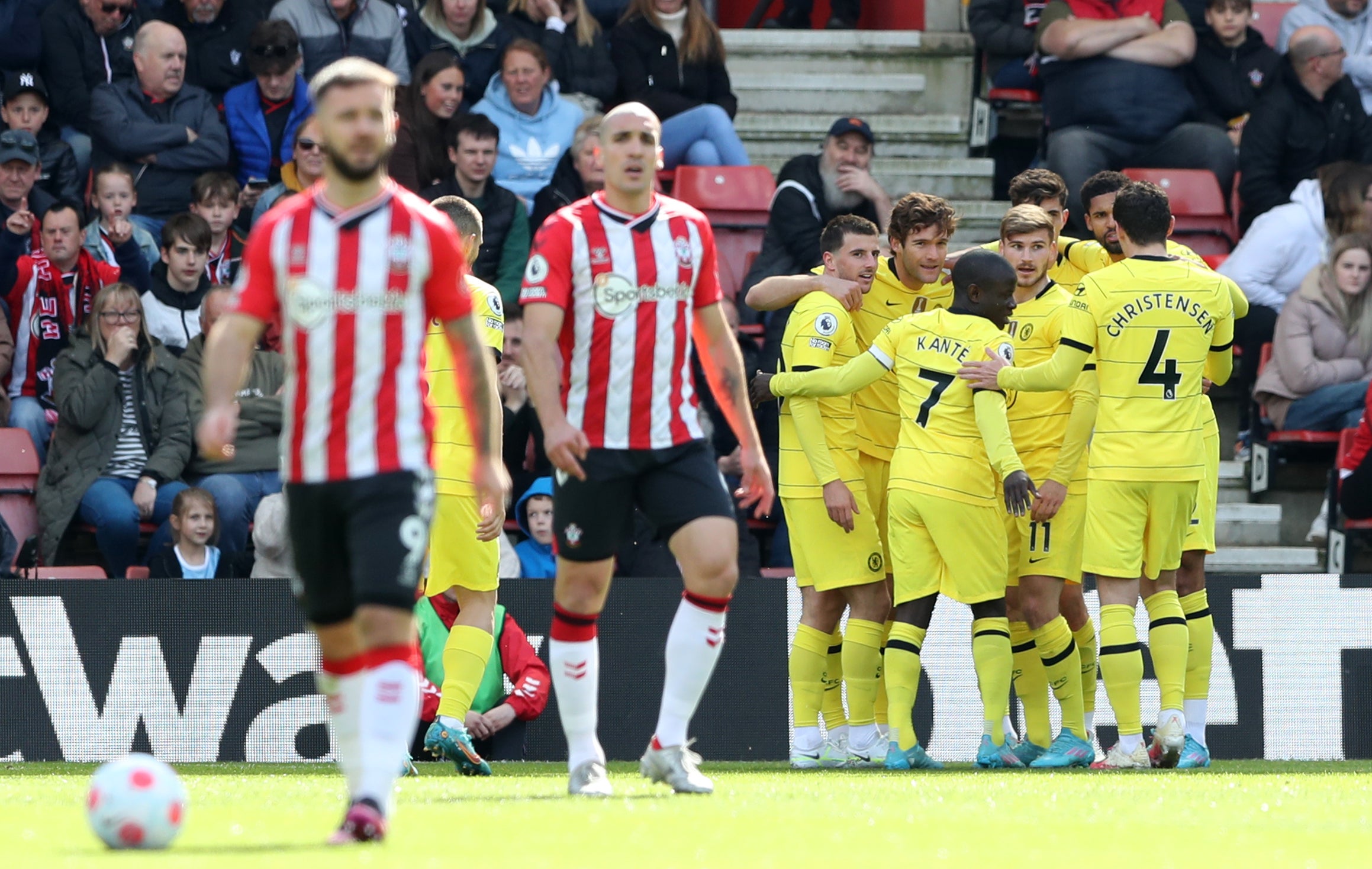 Chelsea hammered Southampton (Kieran Cleeves/PA)