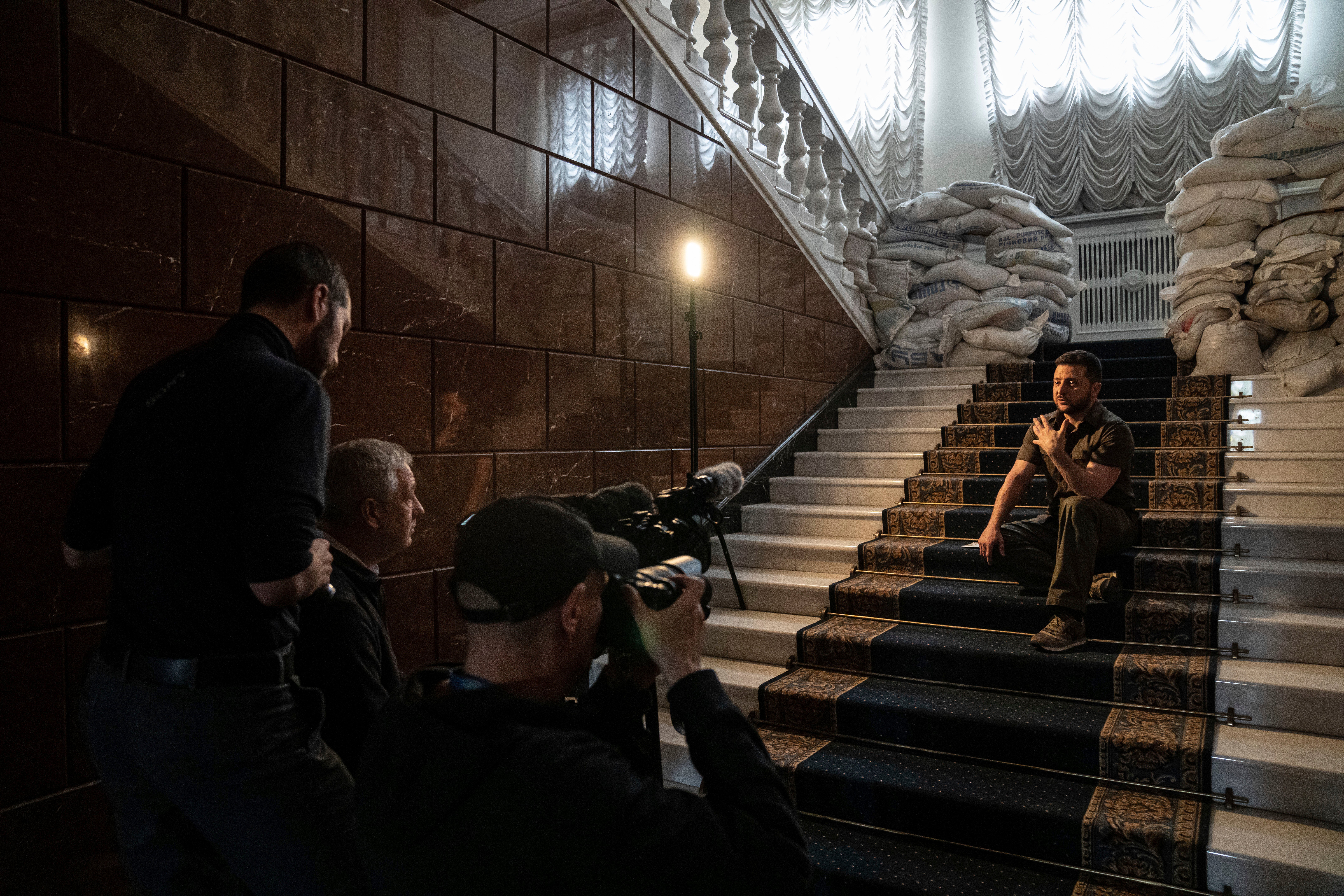 The AP Interview Russia Ukraine War Zelenskyy