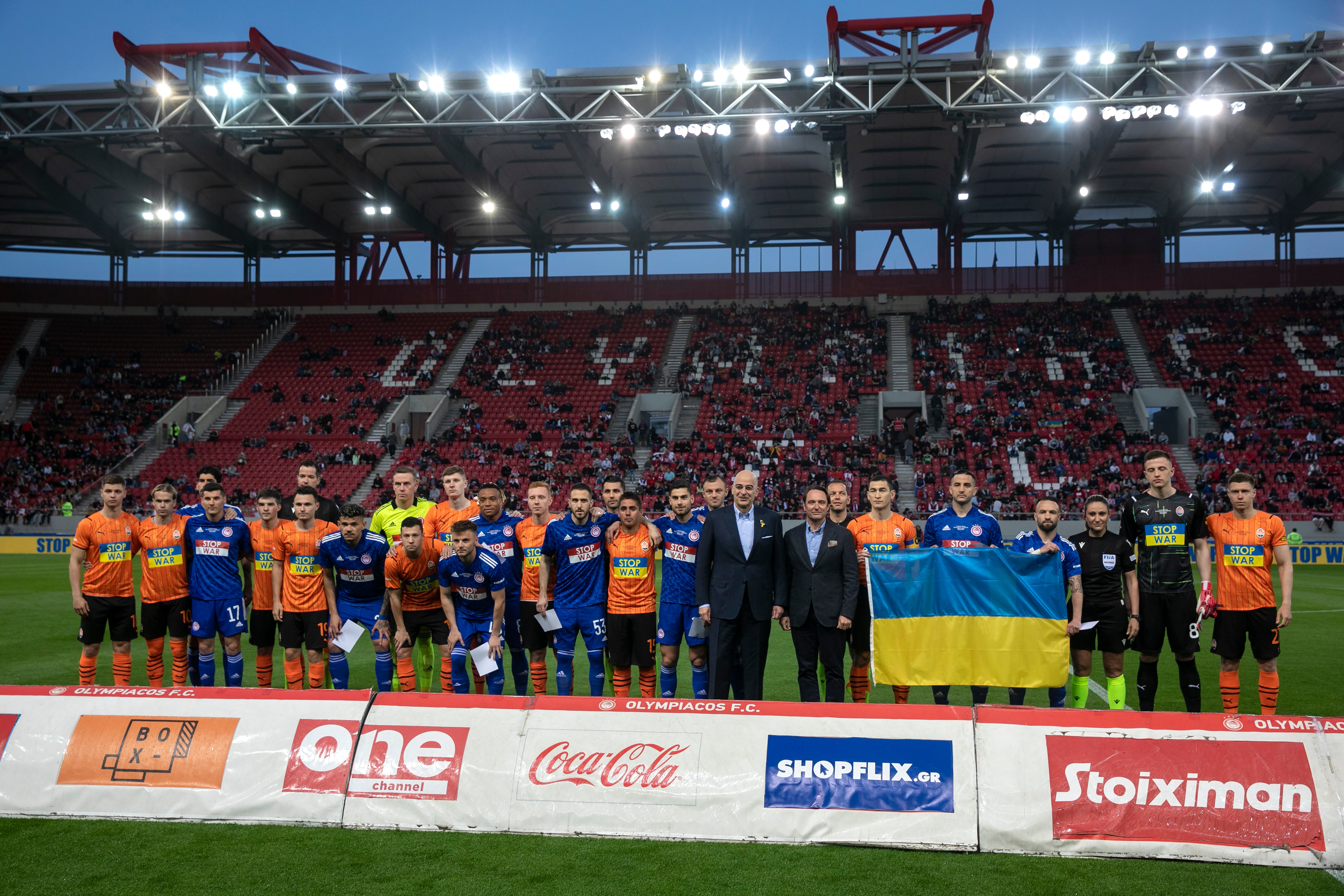 Greece Russia Ukraine War Soccer