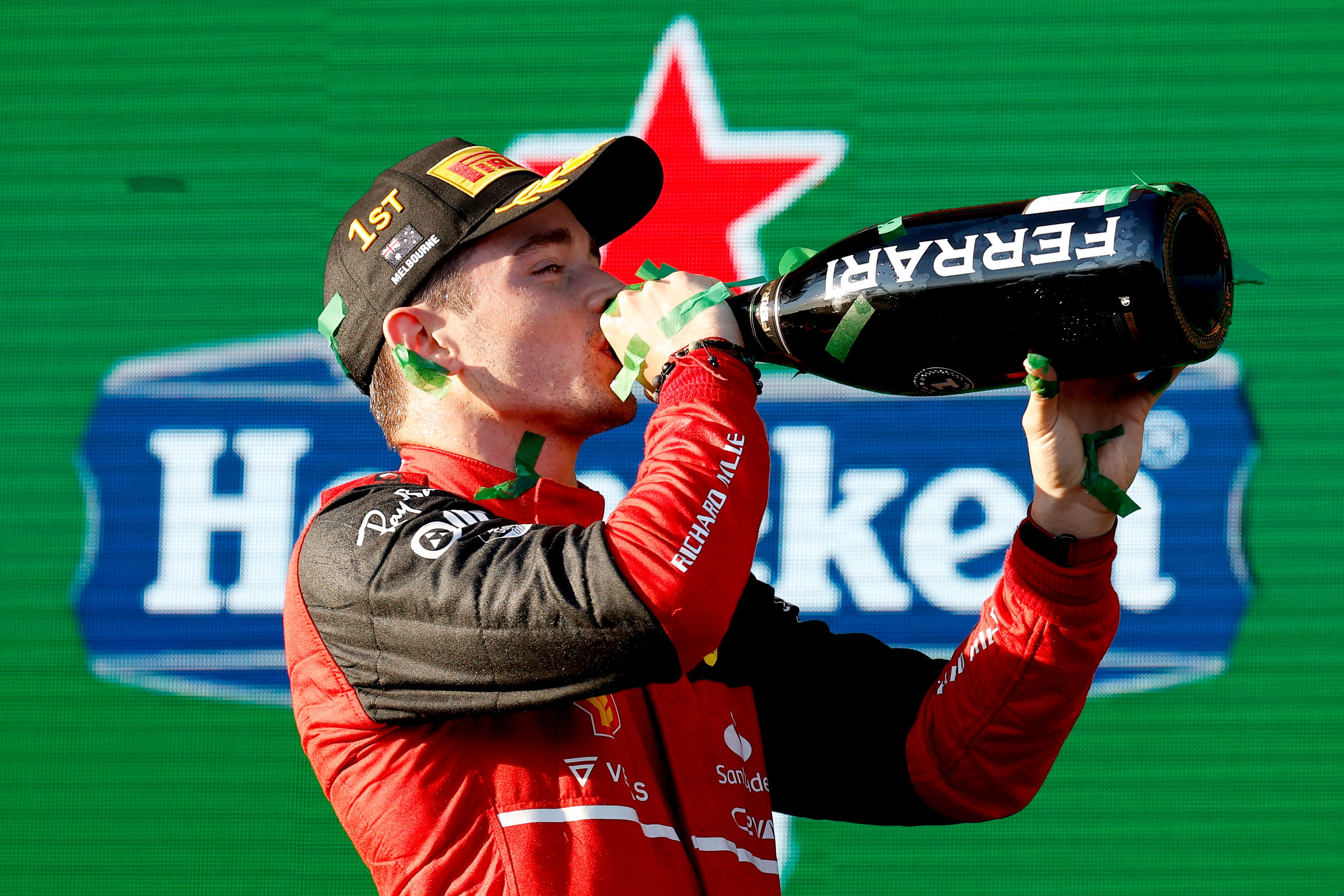 Leclerc won in Melbourne