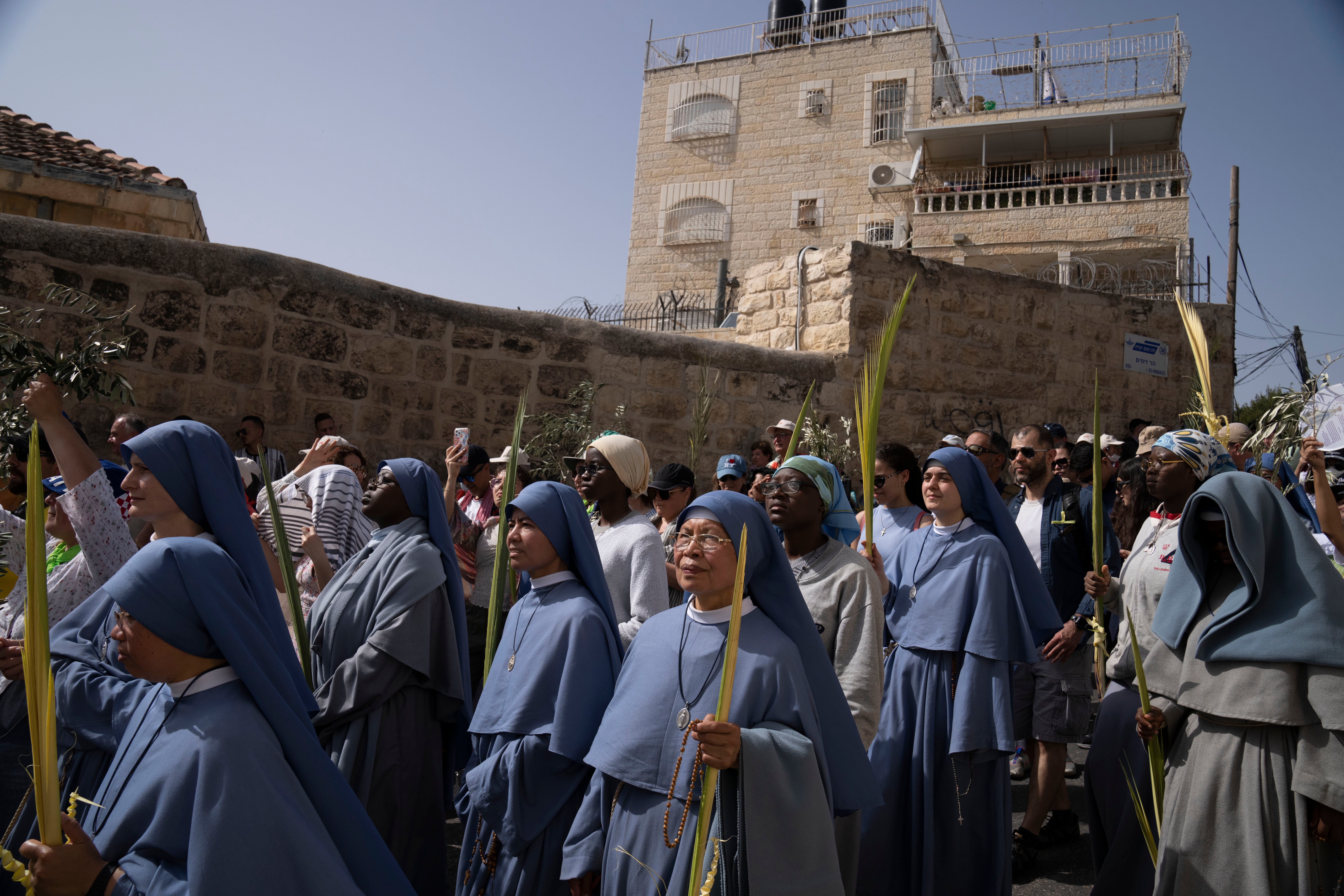 Israel Palestinians Holy Week