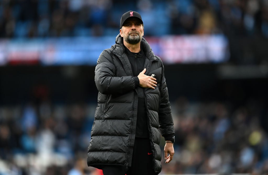 Jurgen Klopp’s side continued their unbeaten run but City remain ahead