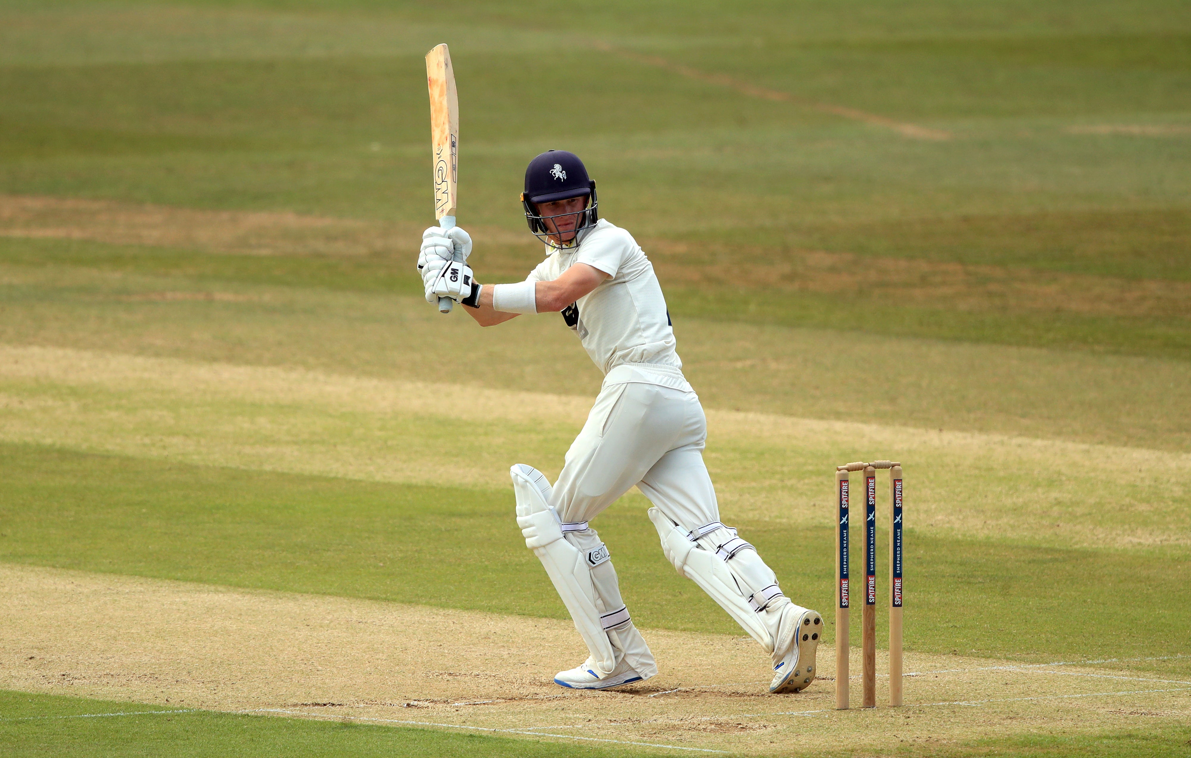 Jordan Cox hit 129 as Kent drew with Essex in the County Championship (Adam Davy/PA)