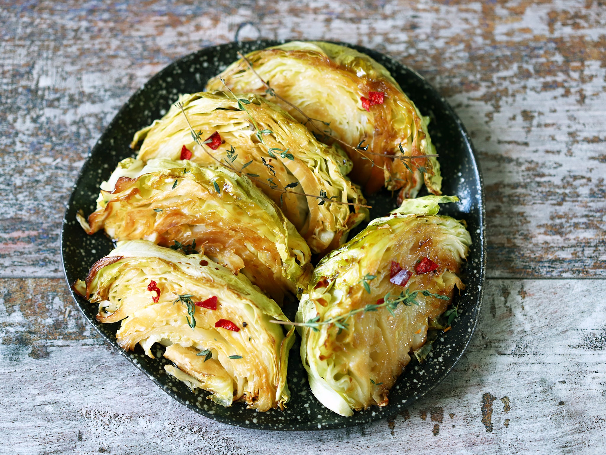 Serve as a relatively light main course or pair with roast chicken or fish for a hearty side dish