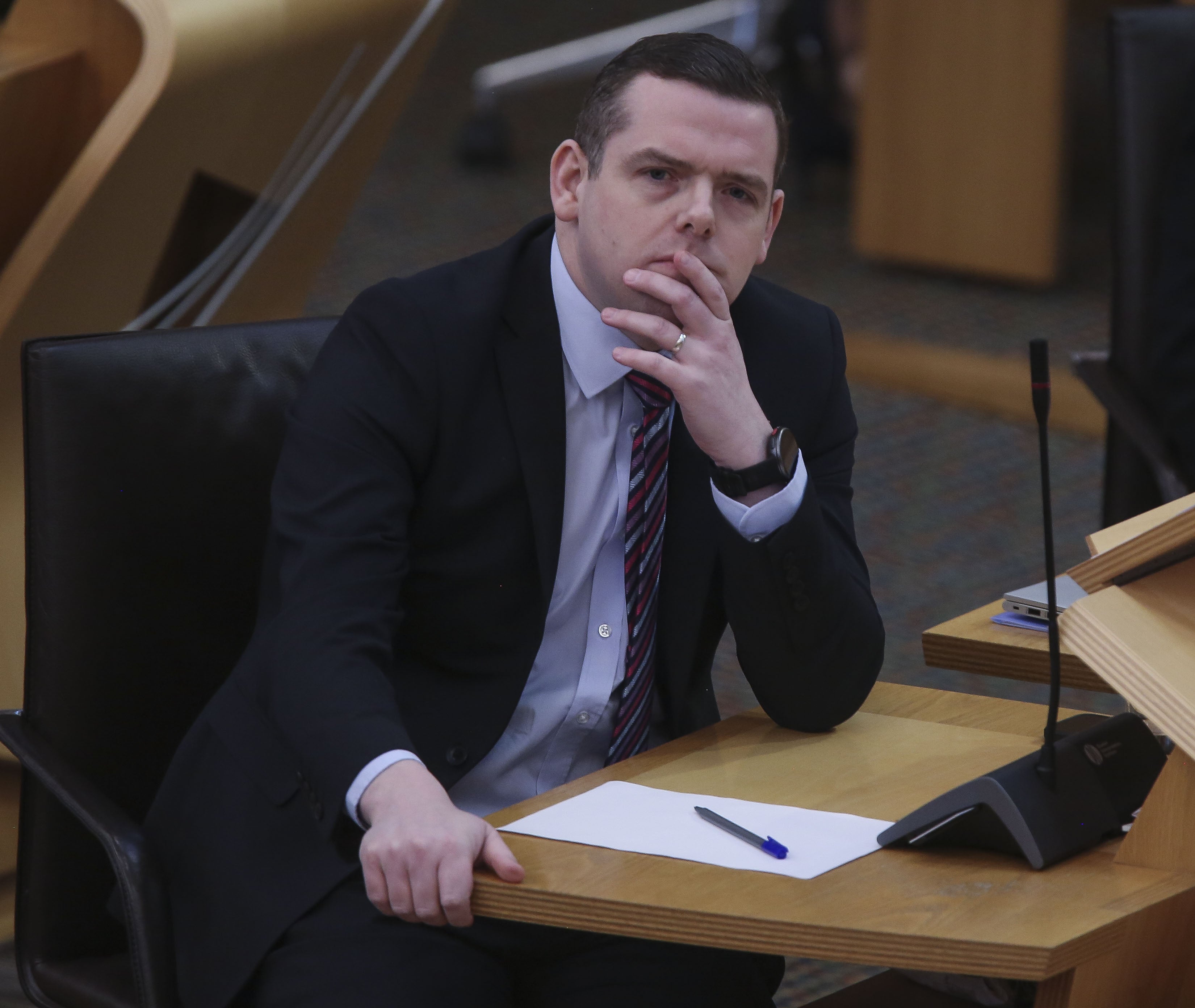 Douglas Ross said the investigation would be quick (Fraser Bremner/PA)