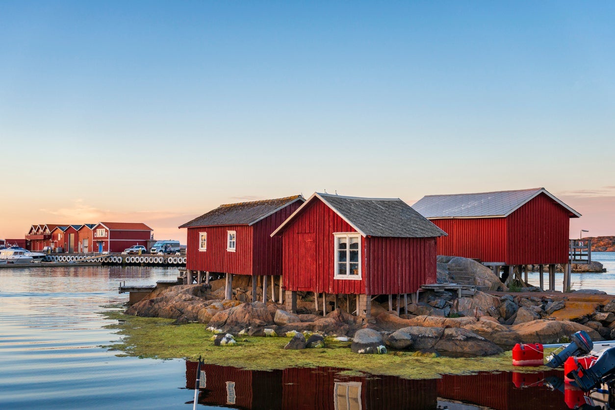 Cabins in Bohuslan, Sweden