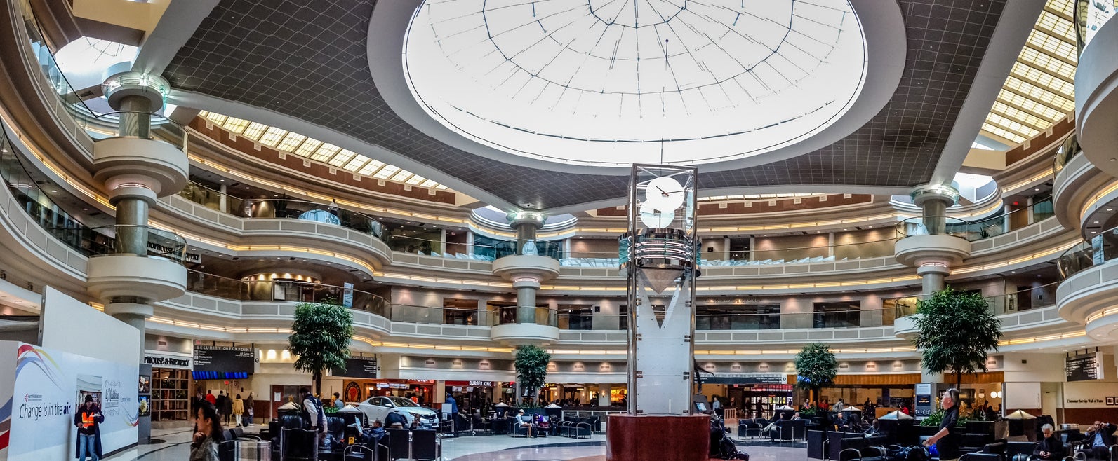 The main hall of Hartsfield-Jackson Atlanta International Airport