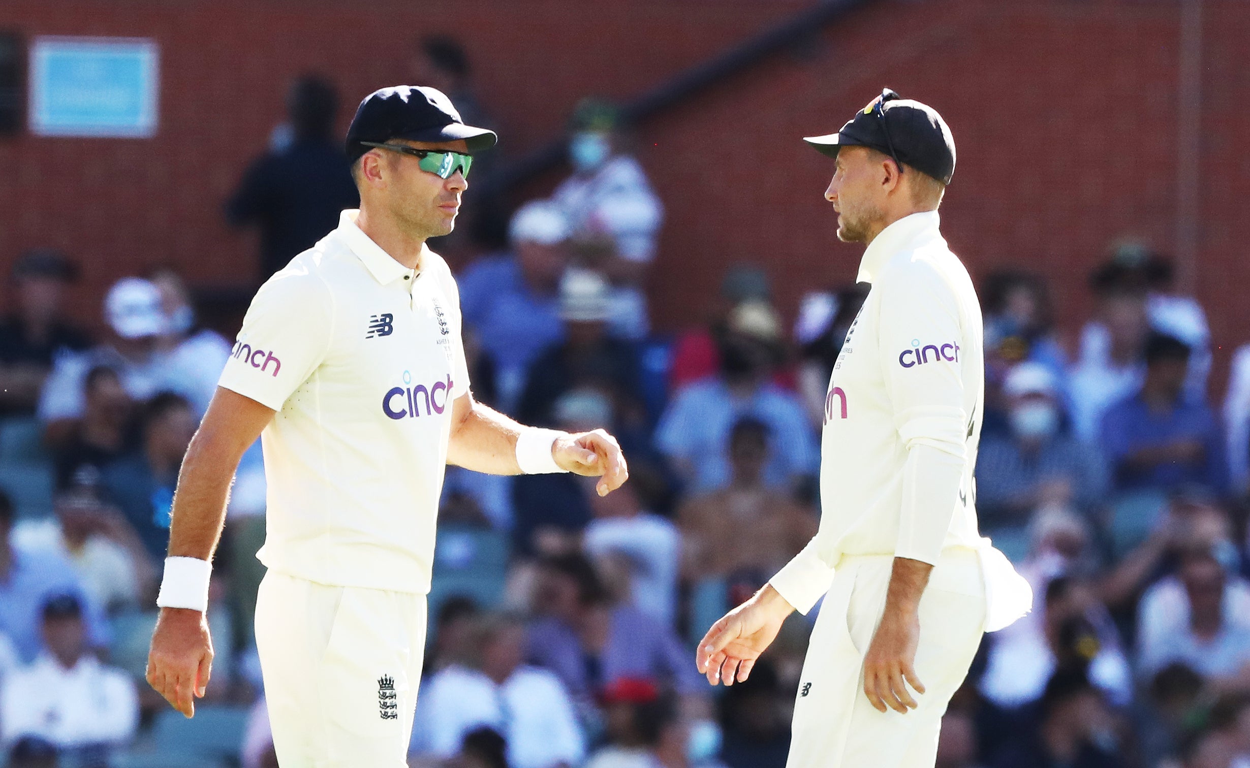 James Anderson (left) rejected suggestions he was difficult to captain after Joe Root’s comments that the attitude had improved during the West Indies series (Jason O’Brien/PA)