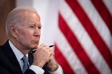 Joe Biden’s approval rating drops to lowest point in presidency