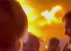 Clubbers flee fire after sparklers lit on dance floor