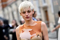 ‘I’m obsessed’: Fans adore Emma Corrin’s Loewe balloon-themed look at the Olivier Awards