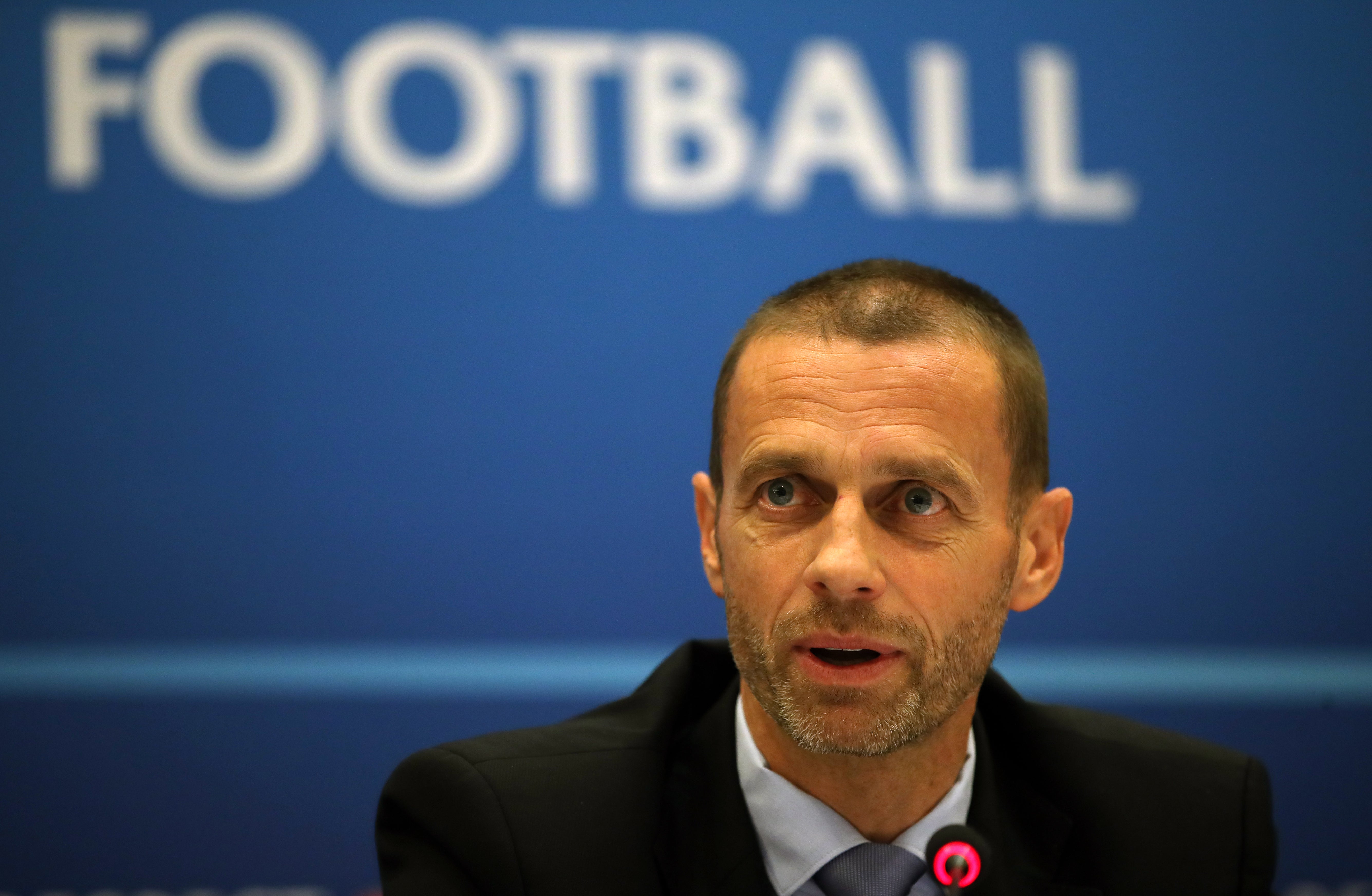 UEFA president Aleksander Ceferin (Nick Potts/PA)