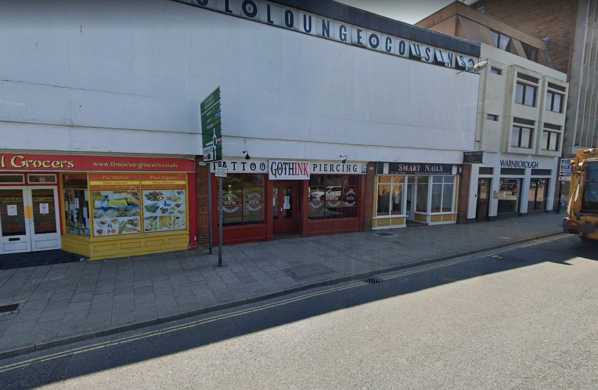 GothInk tattoo parlour in Canterbury