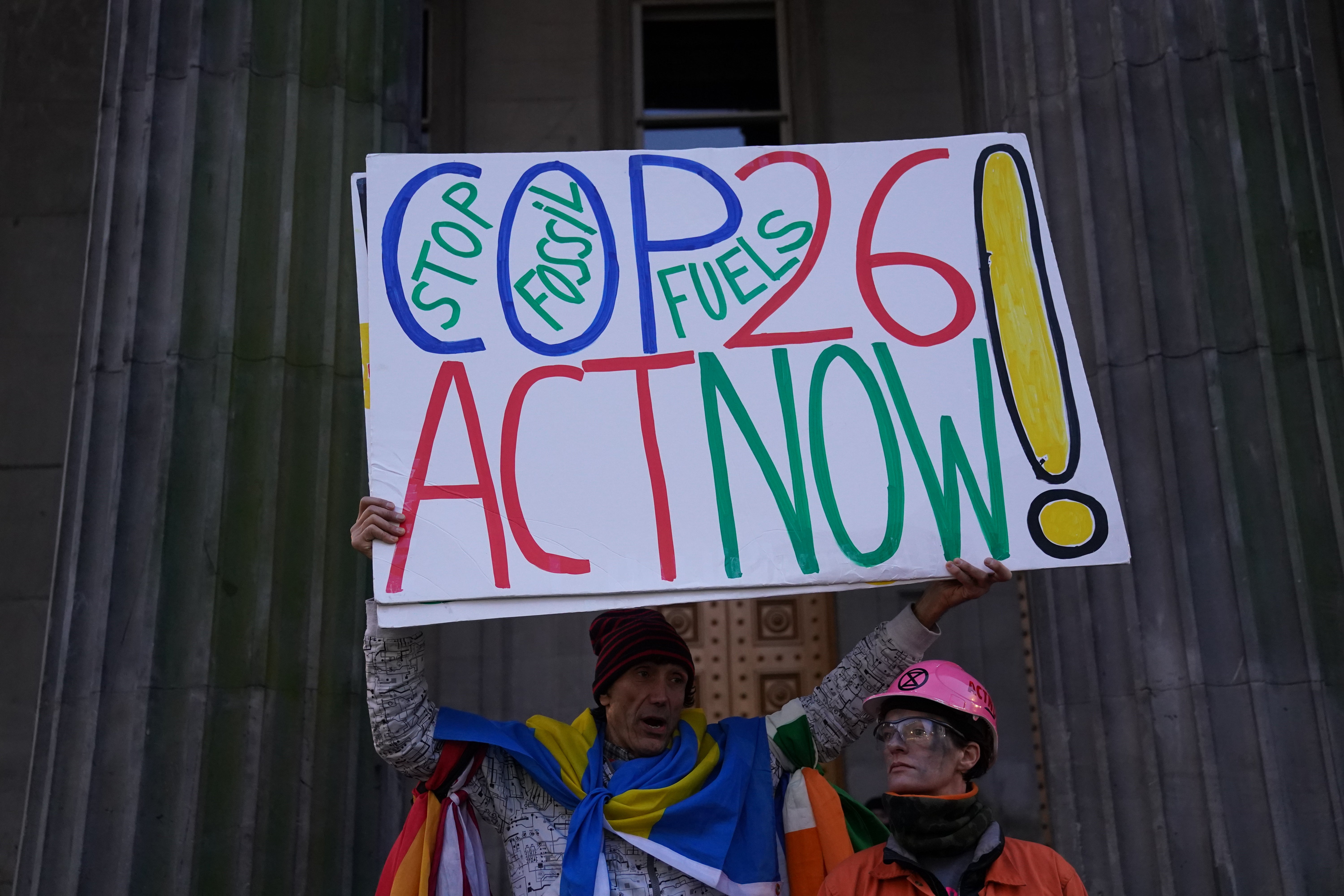 Glasgow hosted the COP26 event last November (Andrew Milligan/PA)