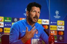 Diego Simeone hits back at critics of Atletico Madrid tactics ahead of Man City clash