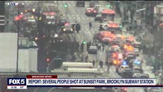 Brooklyn subway shooting: At least five shot as explosion rocks morning rush hour