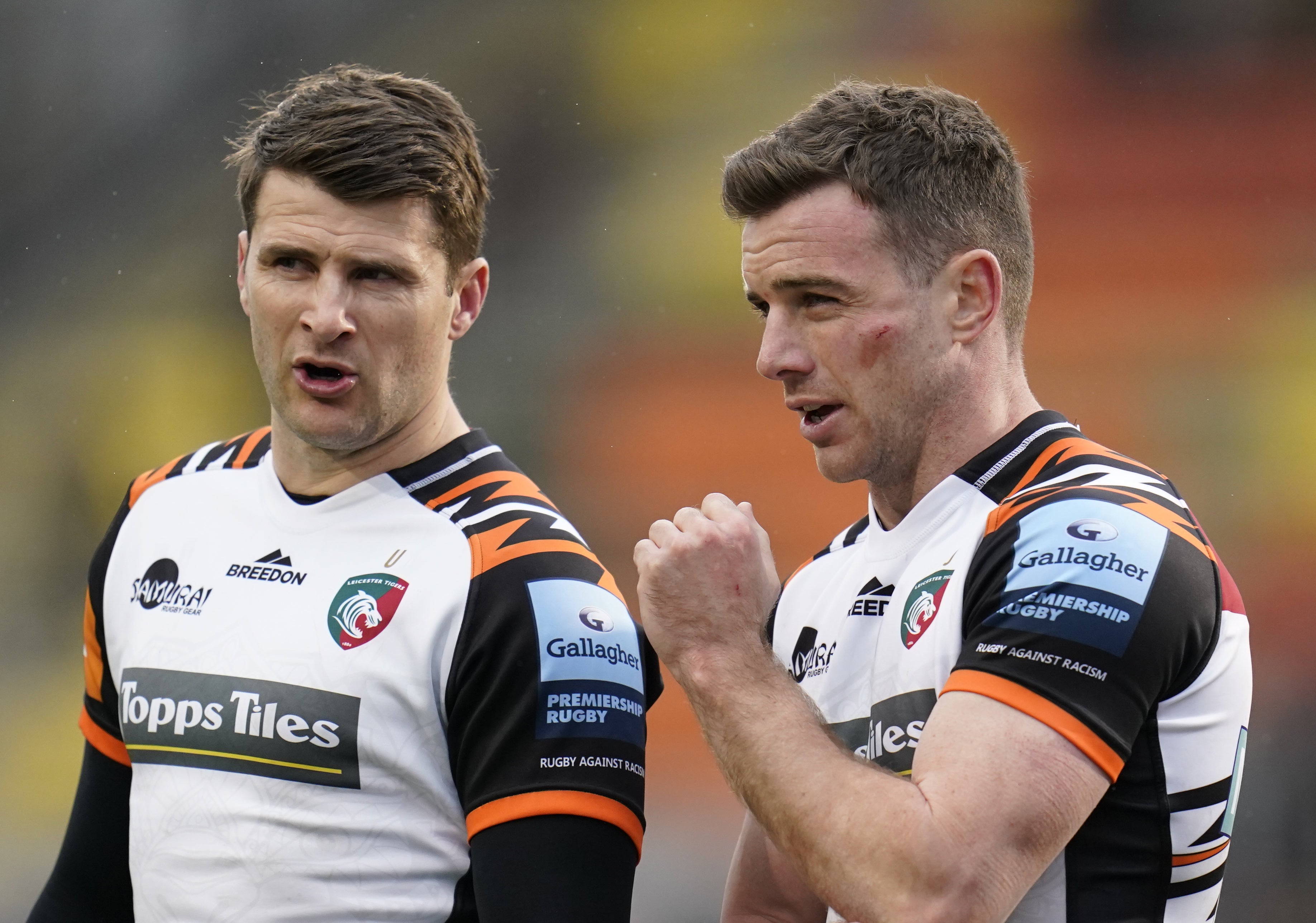 Richard Wigglesworth (left) is braced for a tough encounter against Clermont Auvergne (Andrew Matthews/PA)