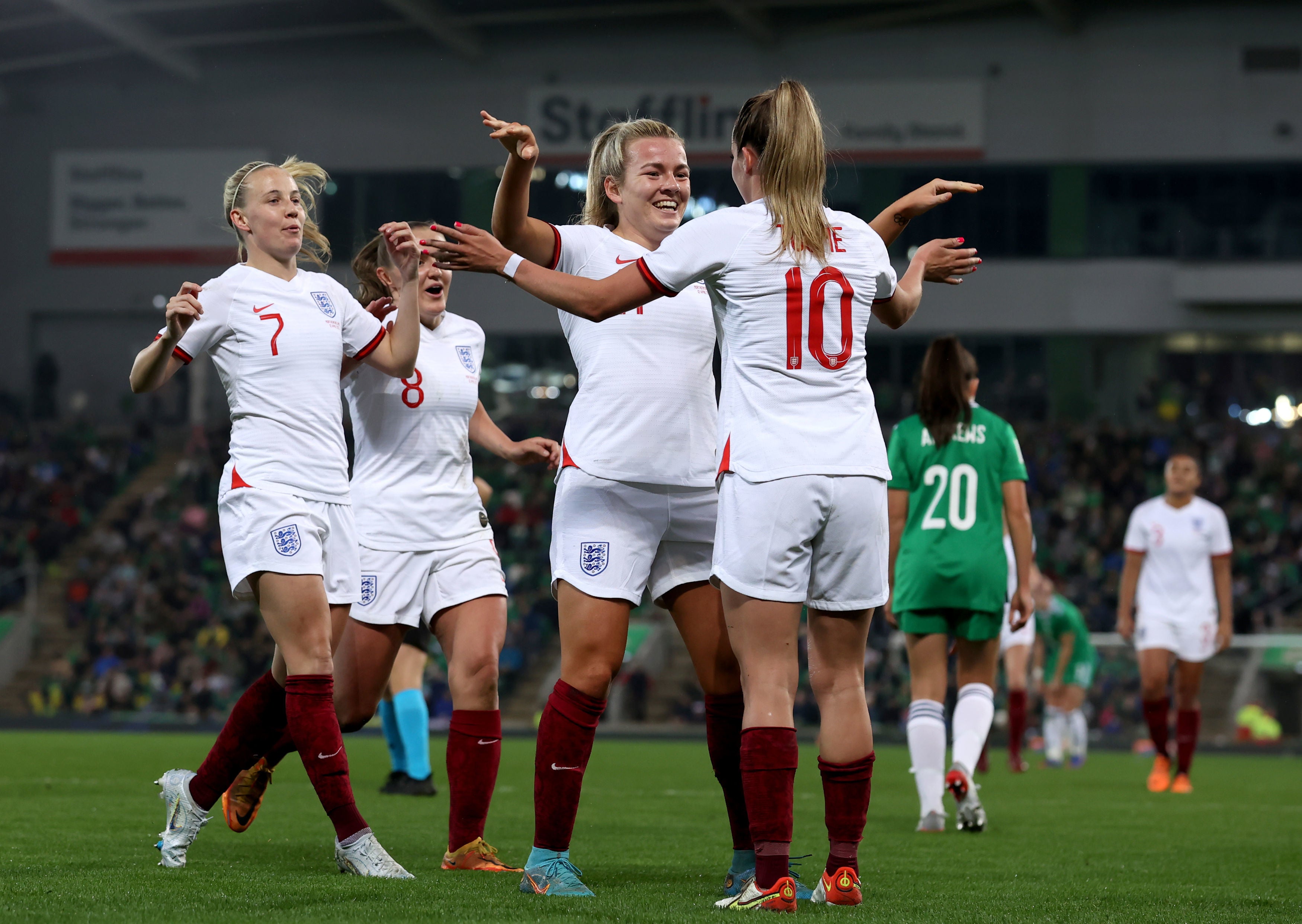 England impressed as they scored five goals at Windsor Park