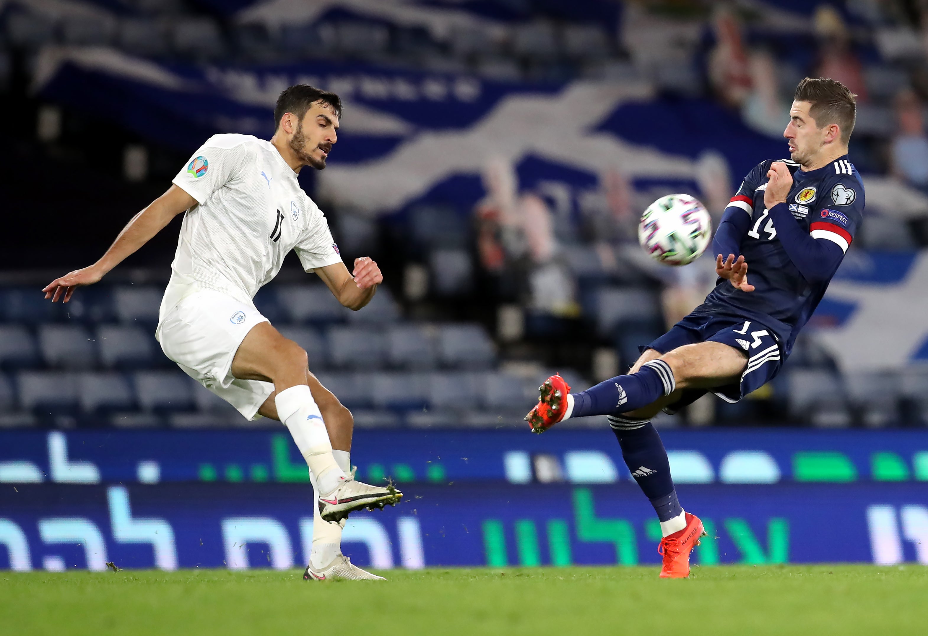 Fulham are close to sealing a deal for Shakhtar Donetsk winger Manor Solomon (left), according to the Daily Mail (Andrew Miligan/PA)