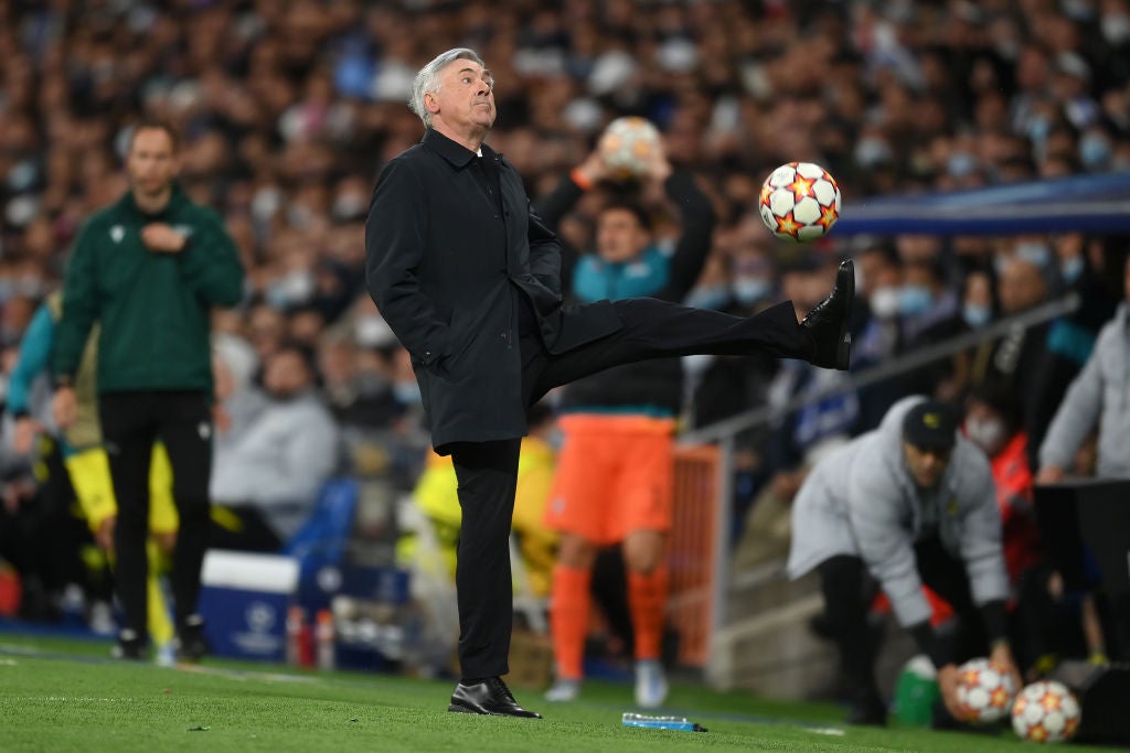 Madrid boss Carlo Ancelotti