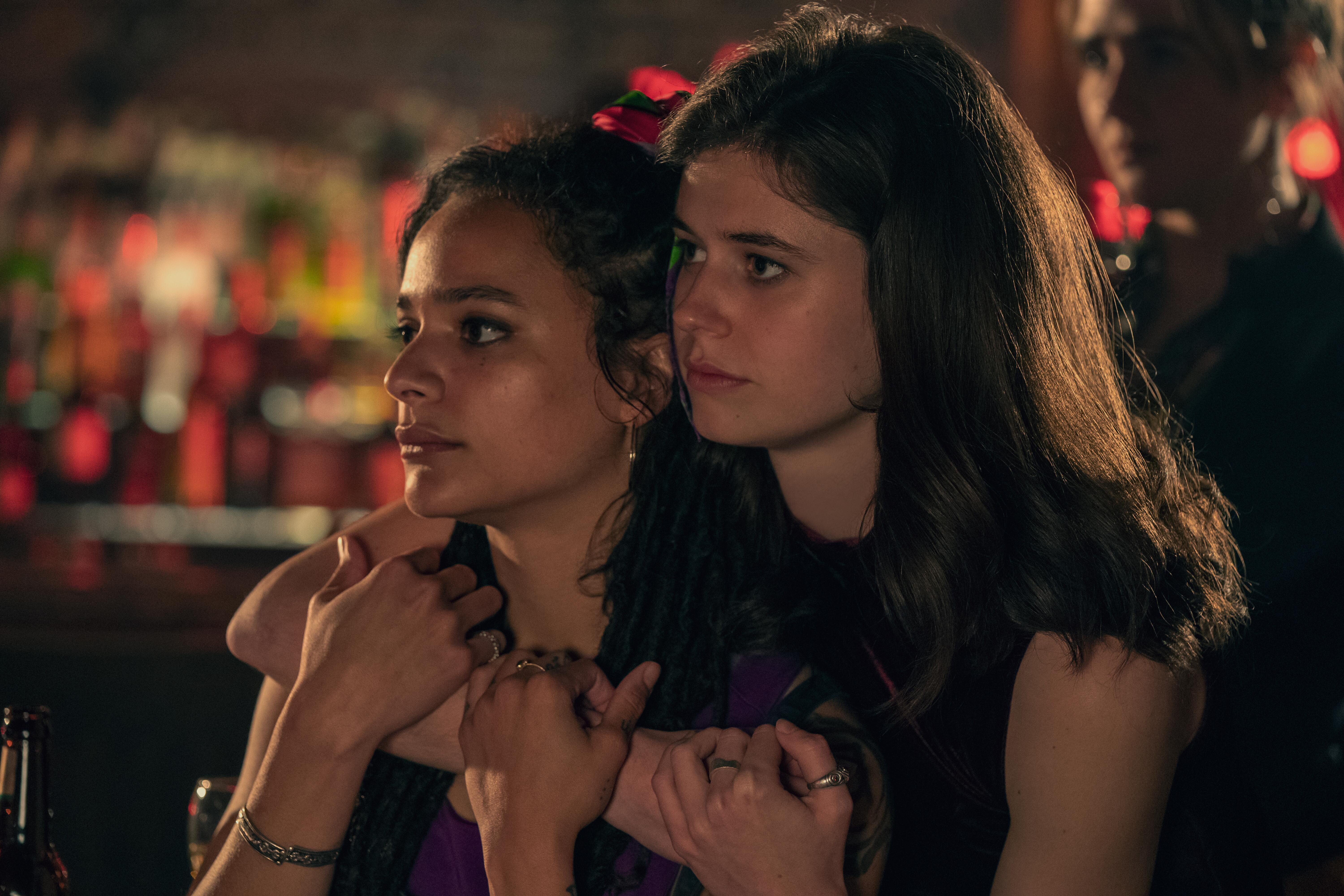 Best pals Bobbi (Sasha Lane) and Frances (Alison Oliver) in ‘Conversations with Friends’