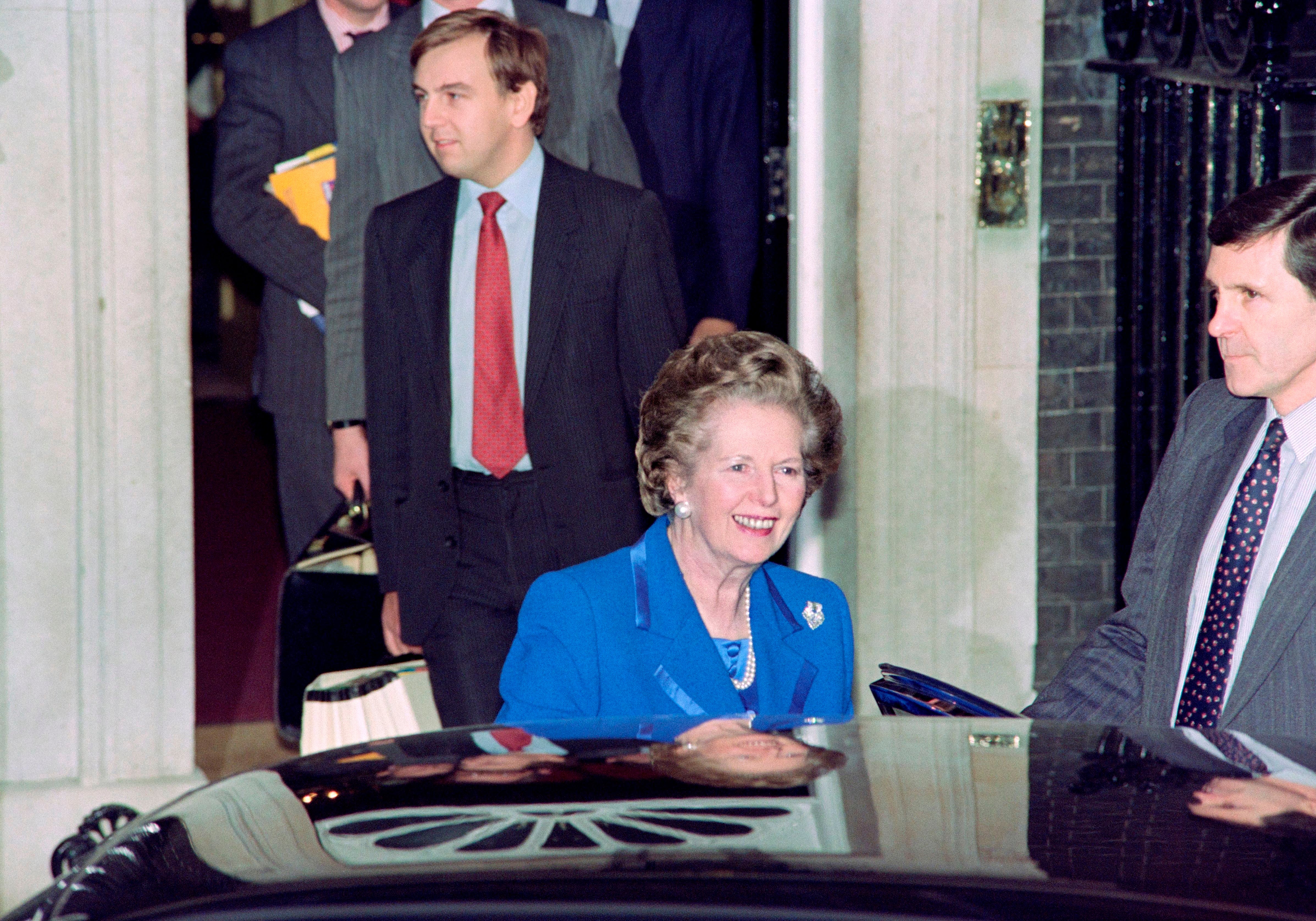 Margaret Thatcher resigned while British troops were on the ground in the Gulf War