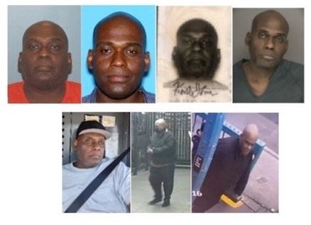 Frank Robert James is pictured in images shared by the NYPD