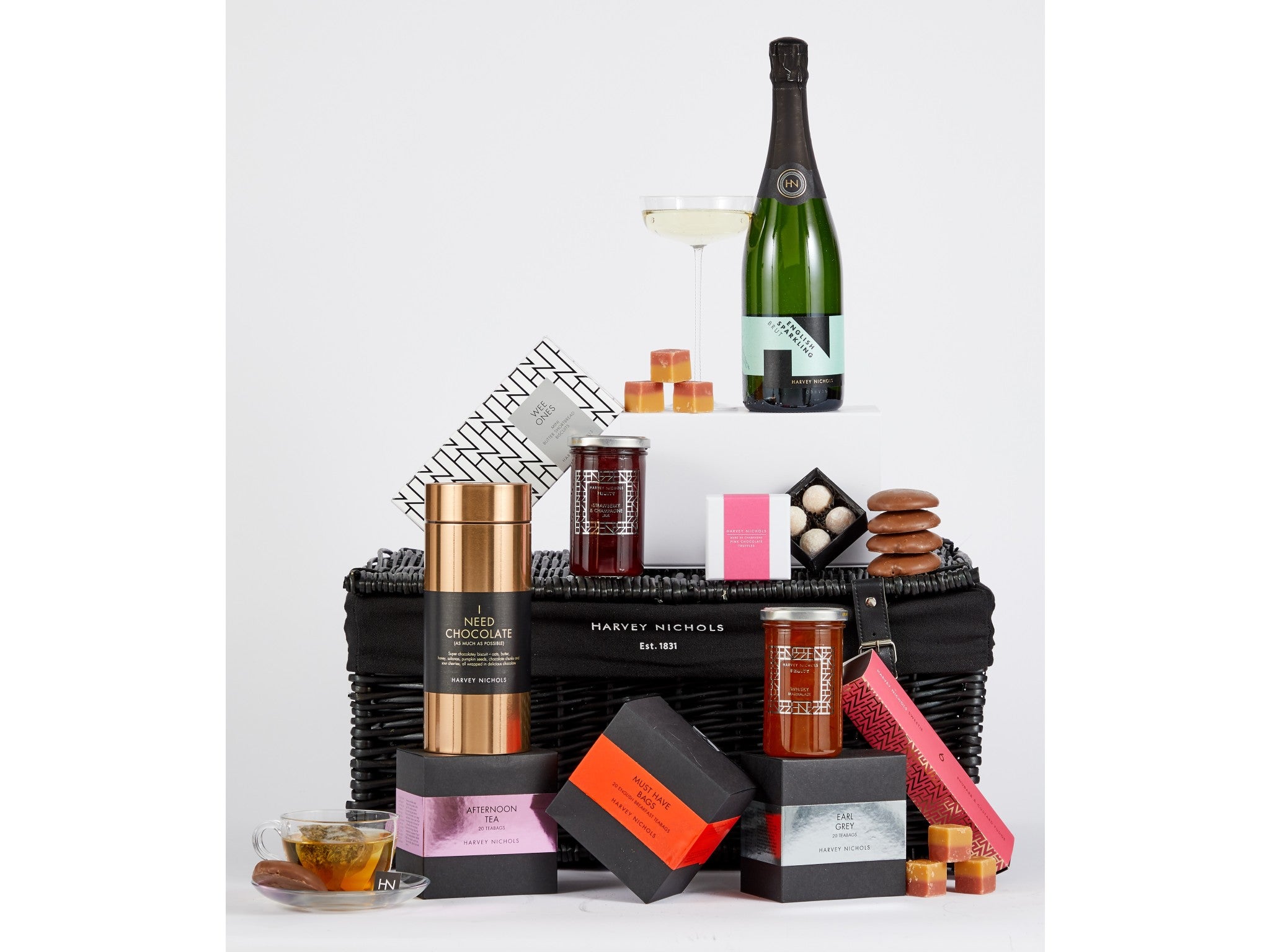 Harvey Nichols British afternoon tea hamper indybest