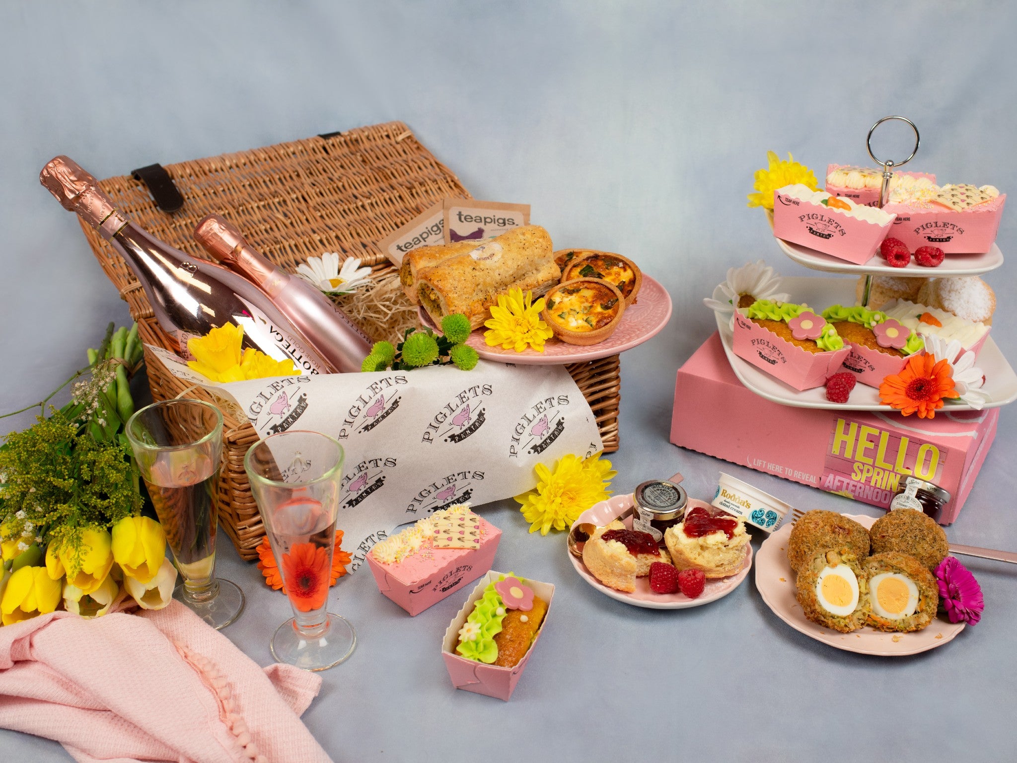 Piglets Pantry Hello Spring afternoon tea for two indybest